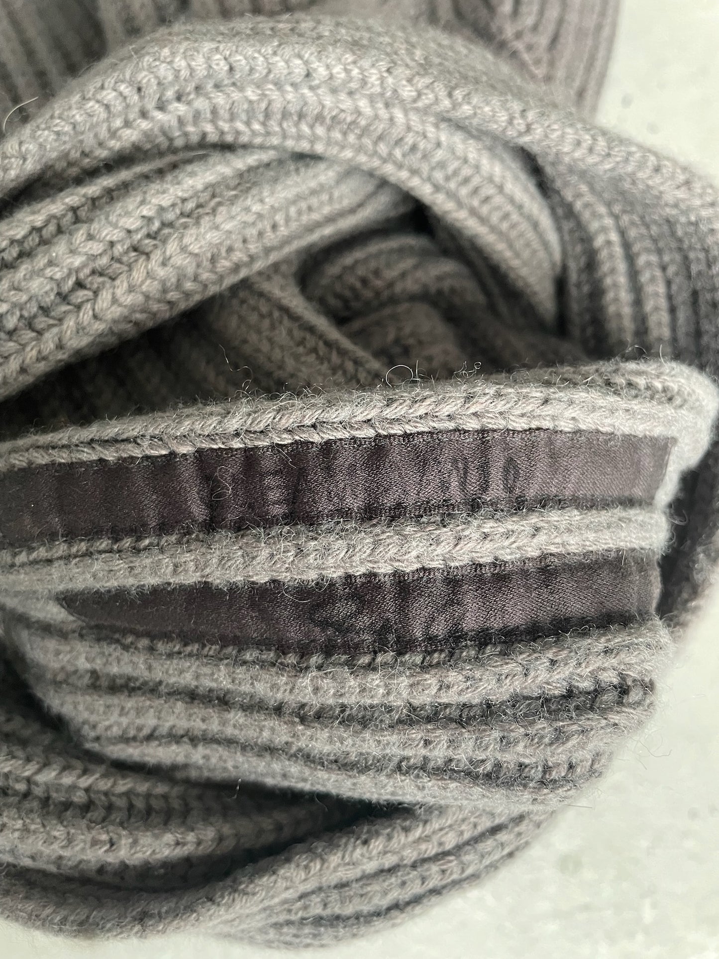 Rick Owens FW10 Gleam Runway Dark Dust Sleeveless Sweater (M)