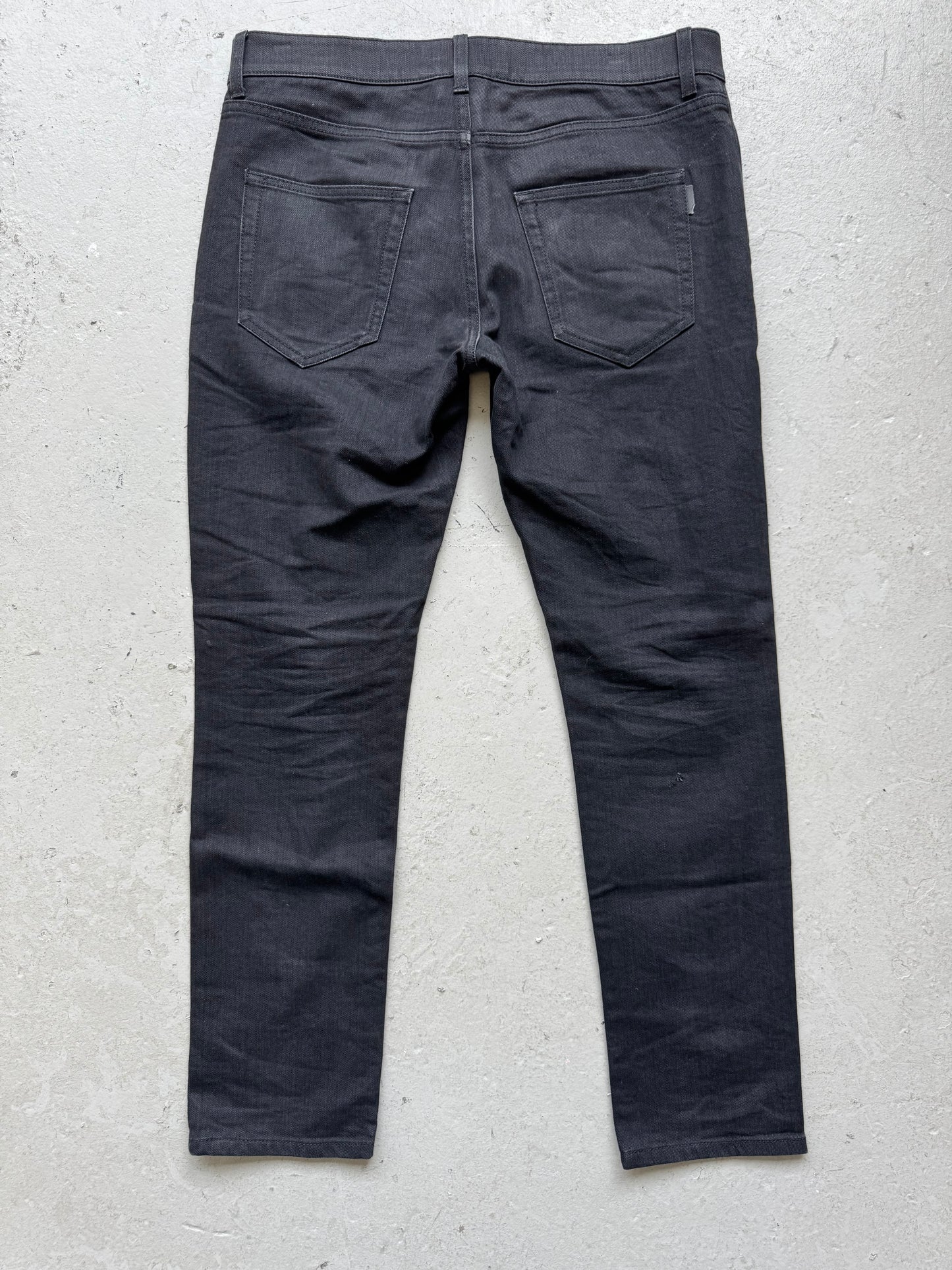 Saint Laurent Paris D02 Black Denim (32)