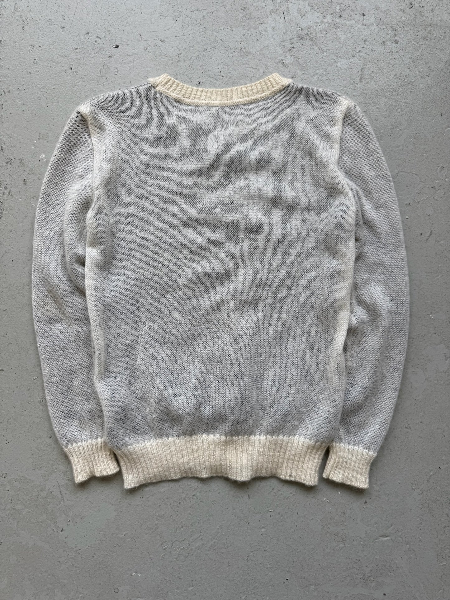 Dior AW07 Geometric Mohair Sweater (M)