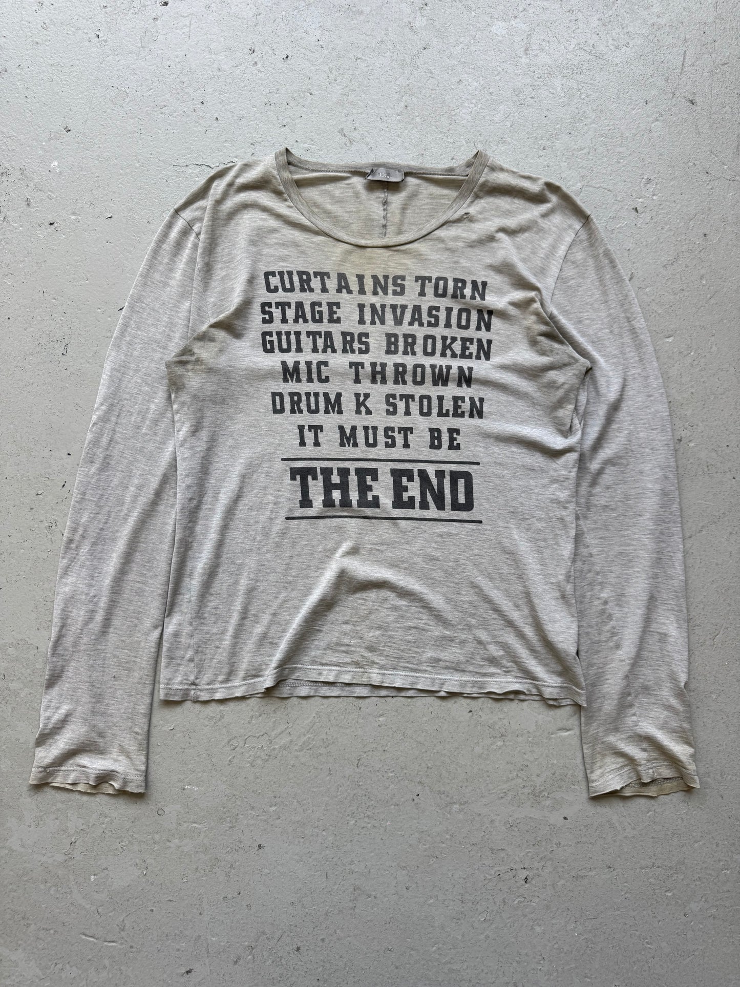 Dior AW05 The End Long Sleeve (S)
