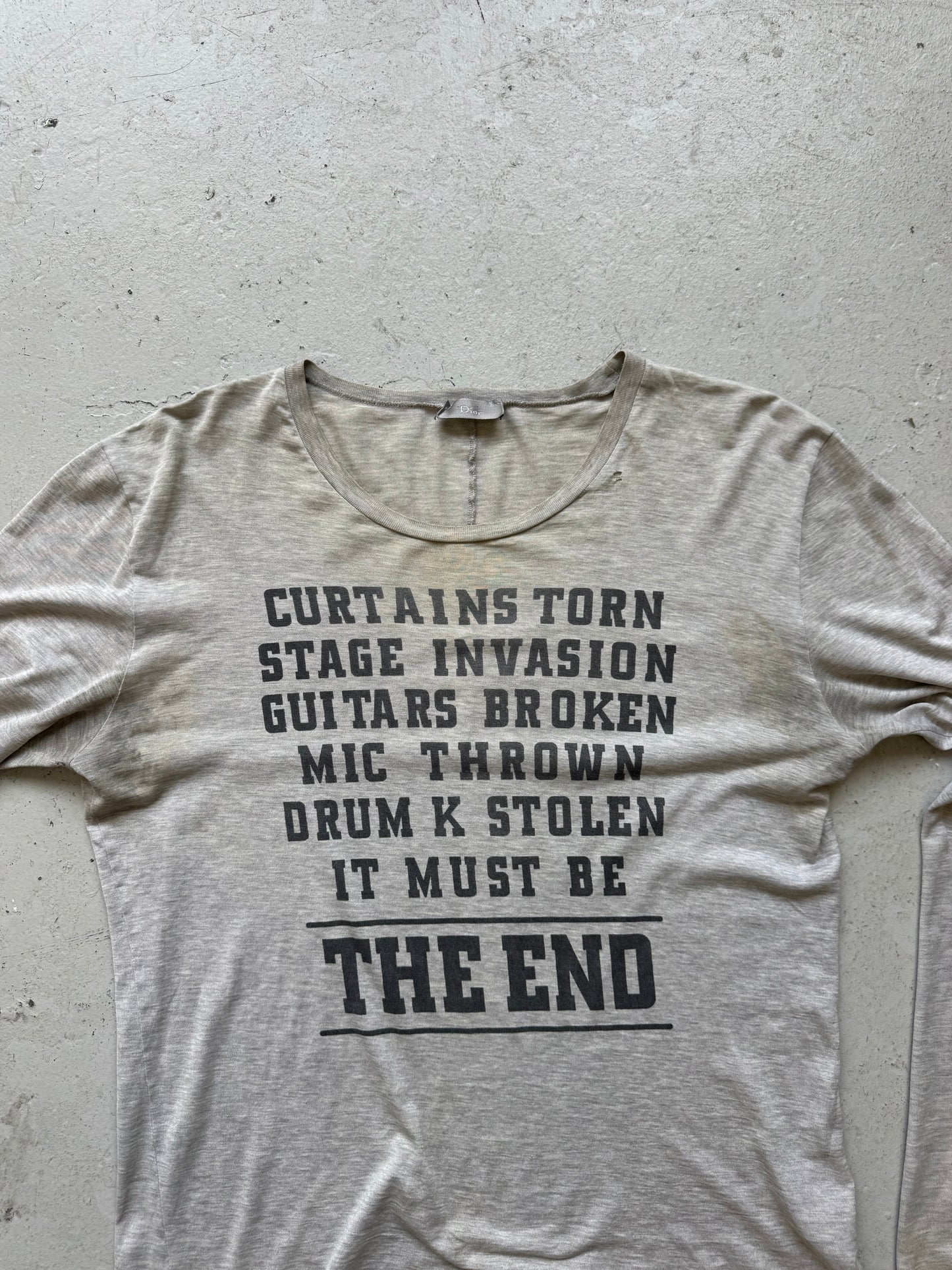 Dior AW05 The End Long Sleeve (S)