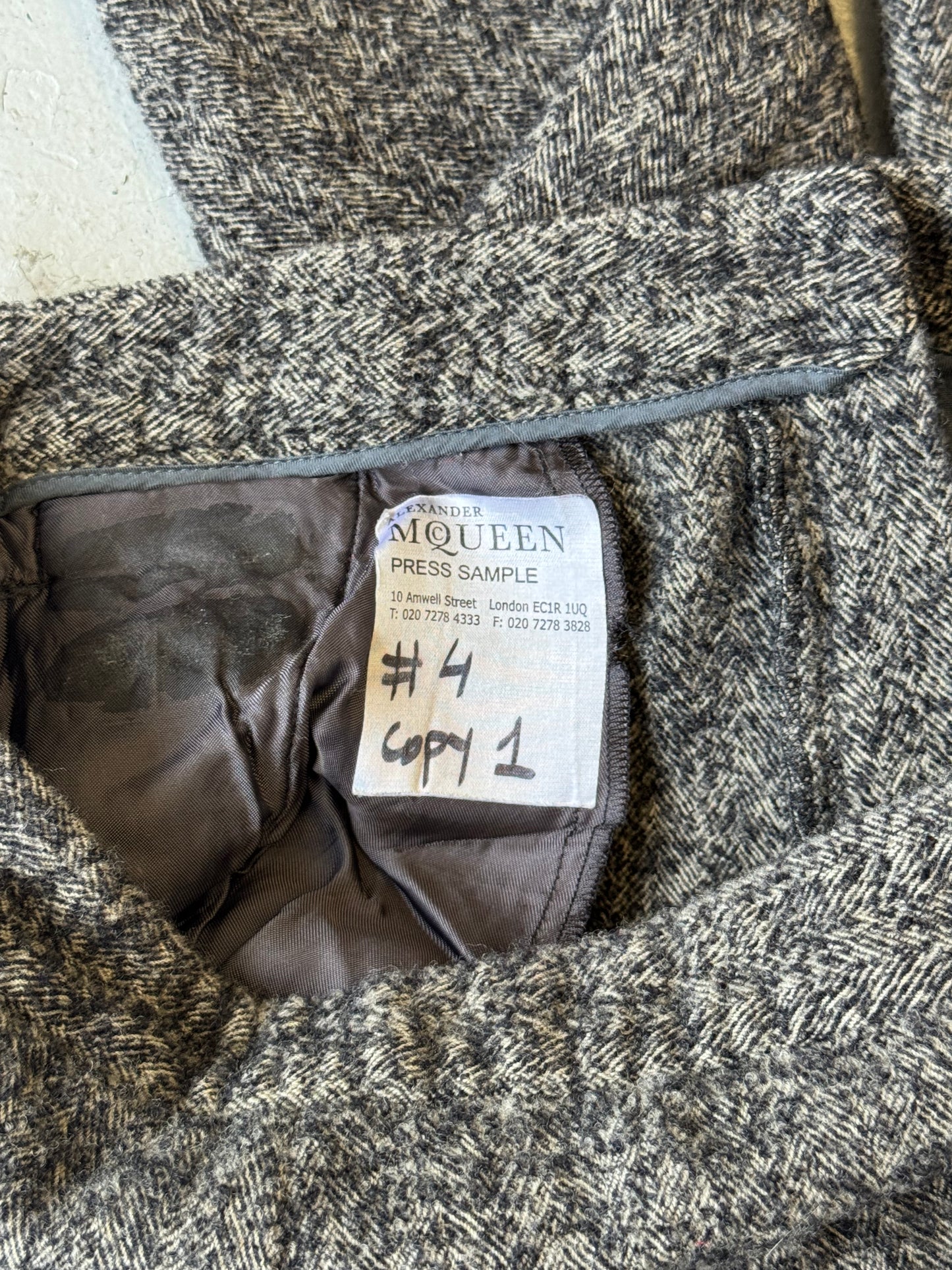 Alexander Mcqueen 05 Press Sample Wool Trousers (2)