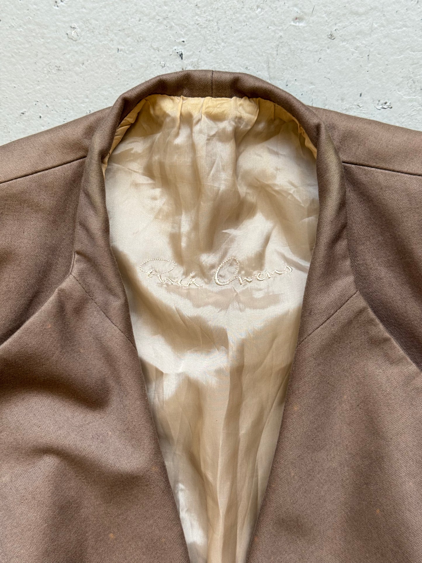 Rick Owens Dustulator AW06 Blazer (40)