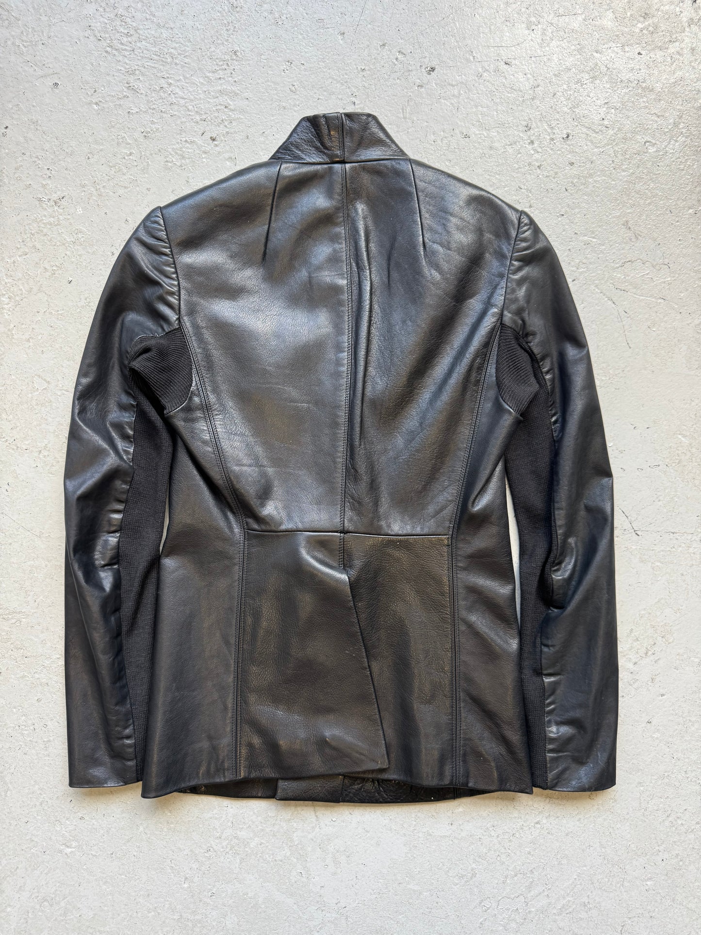 Rick Owens Leather Blazer (S)