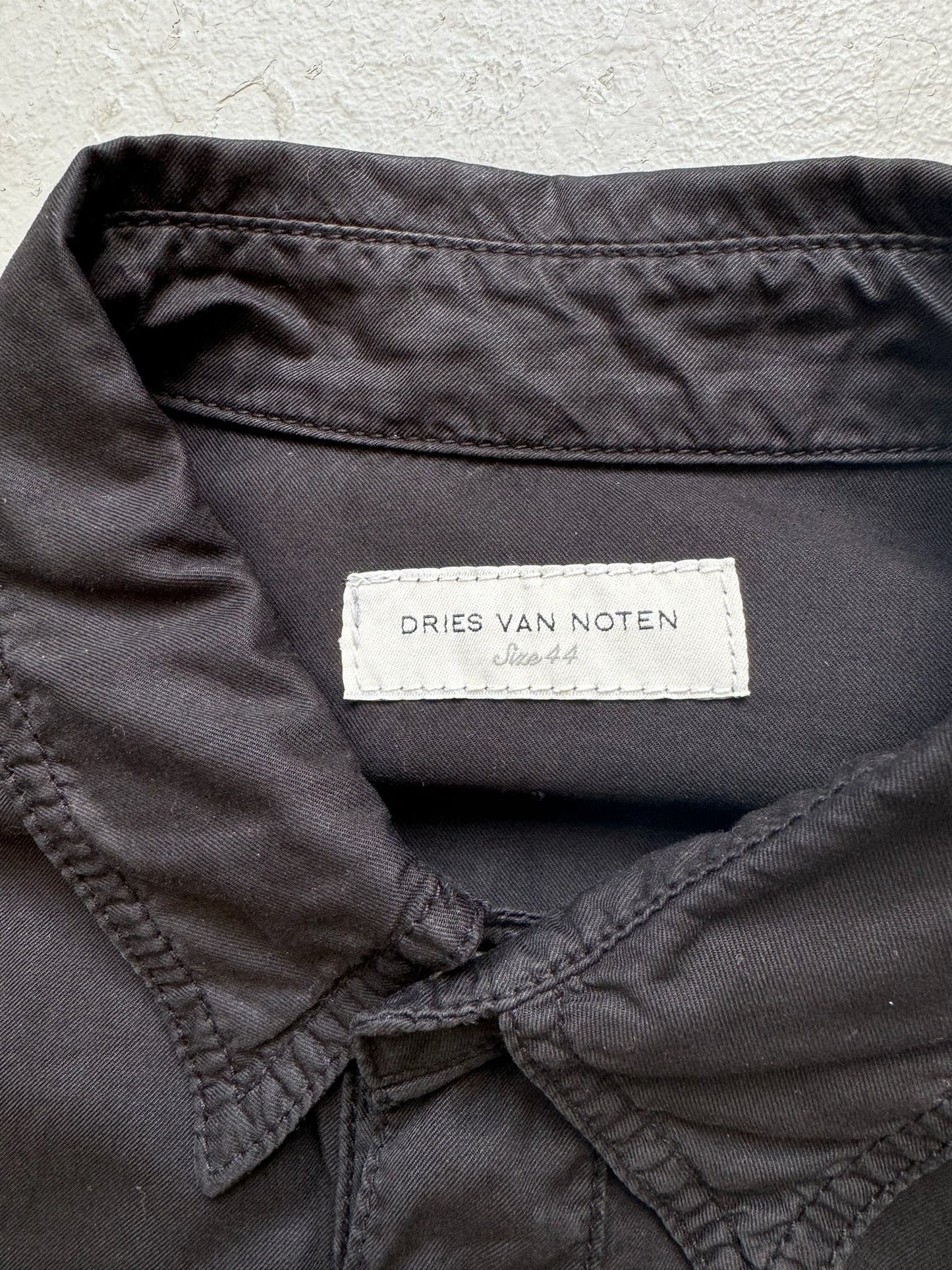 Dries Van Noten Snap Button Double Pocket Button Up (44)