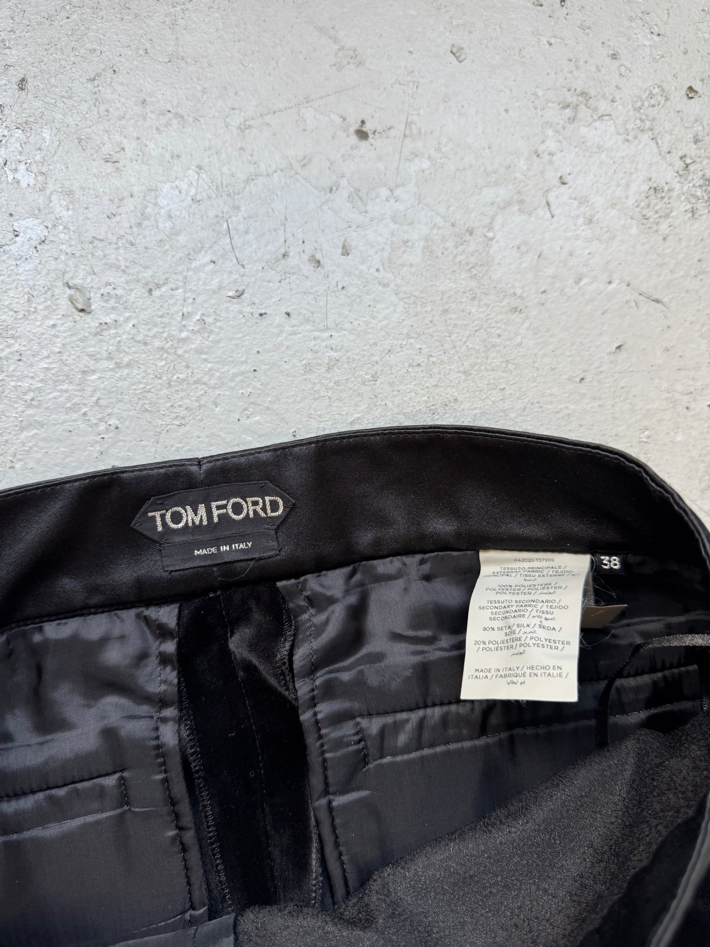 Tom Ford Velvet Trousers (38)