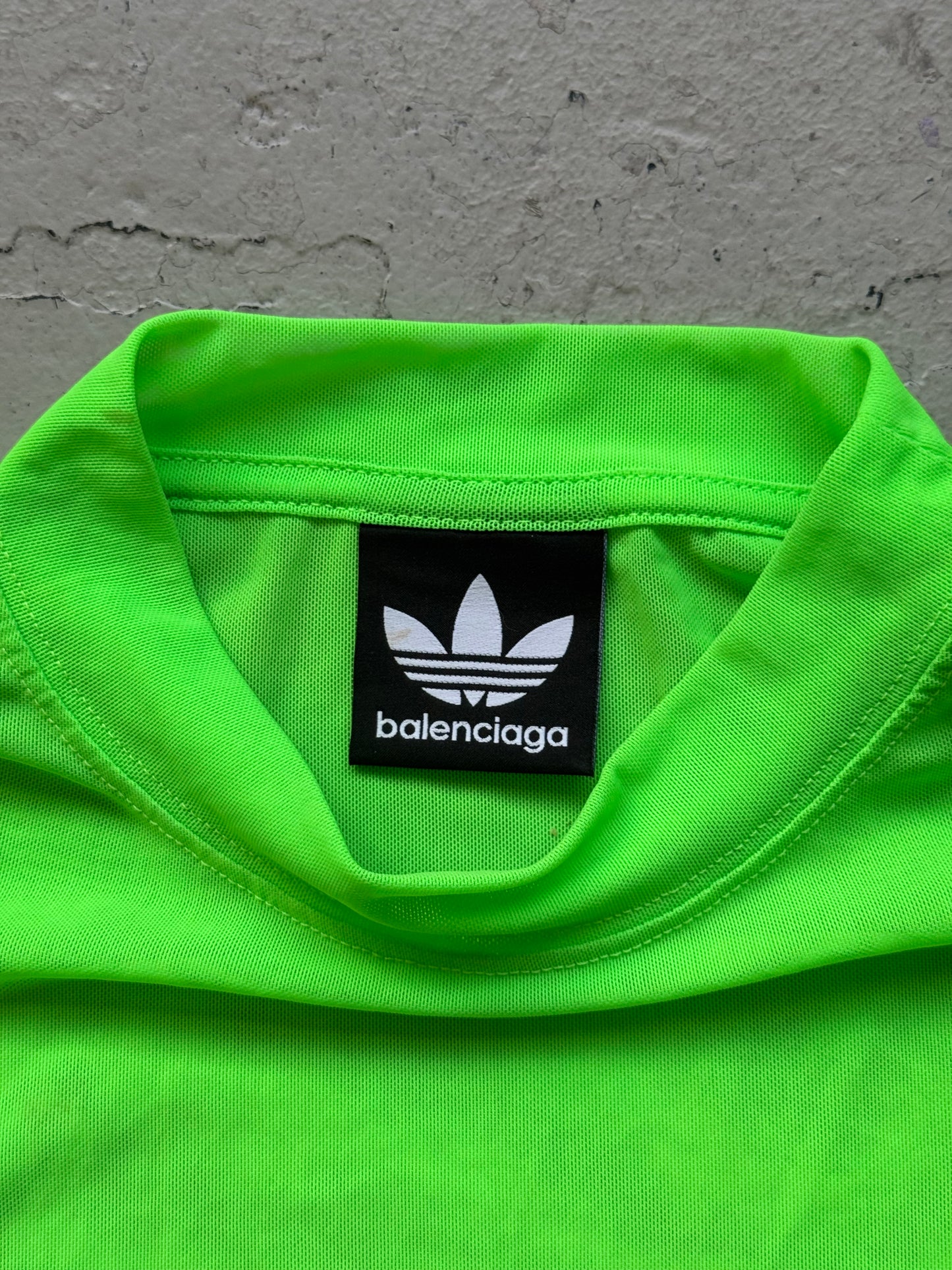 Balenciaga Adidas Green Sample Long Sleeve (XS)
