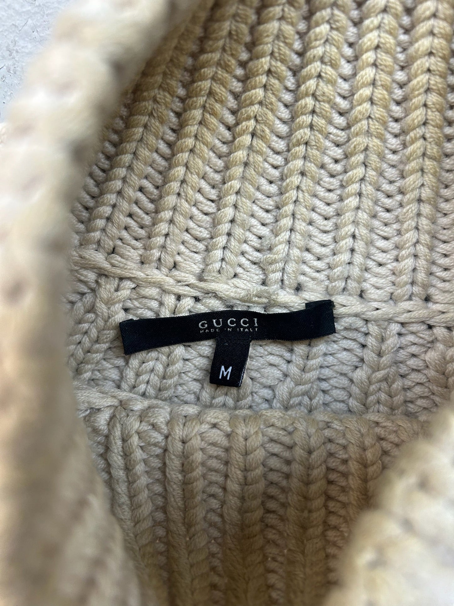 Gucci Tom Ford Cable Knit Sweater (M)