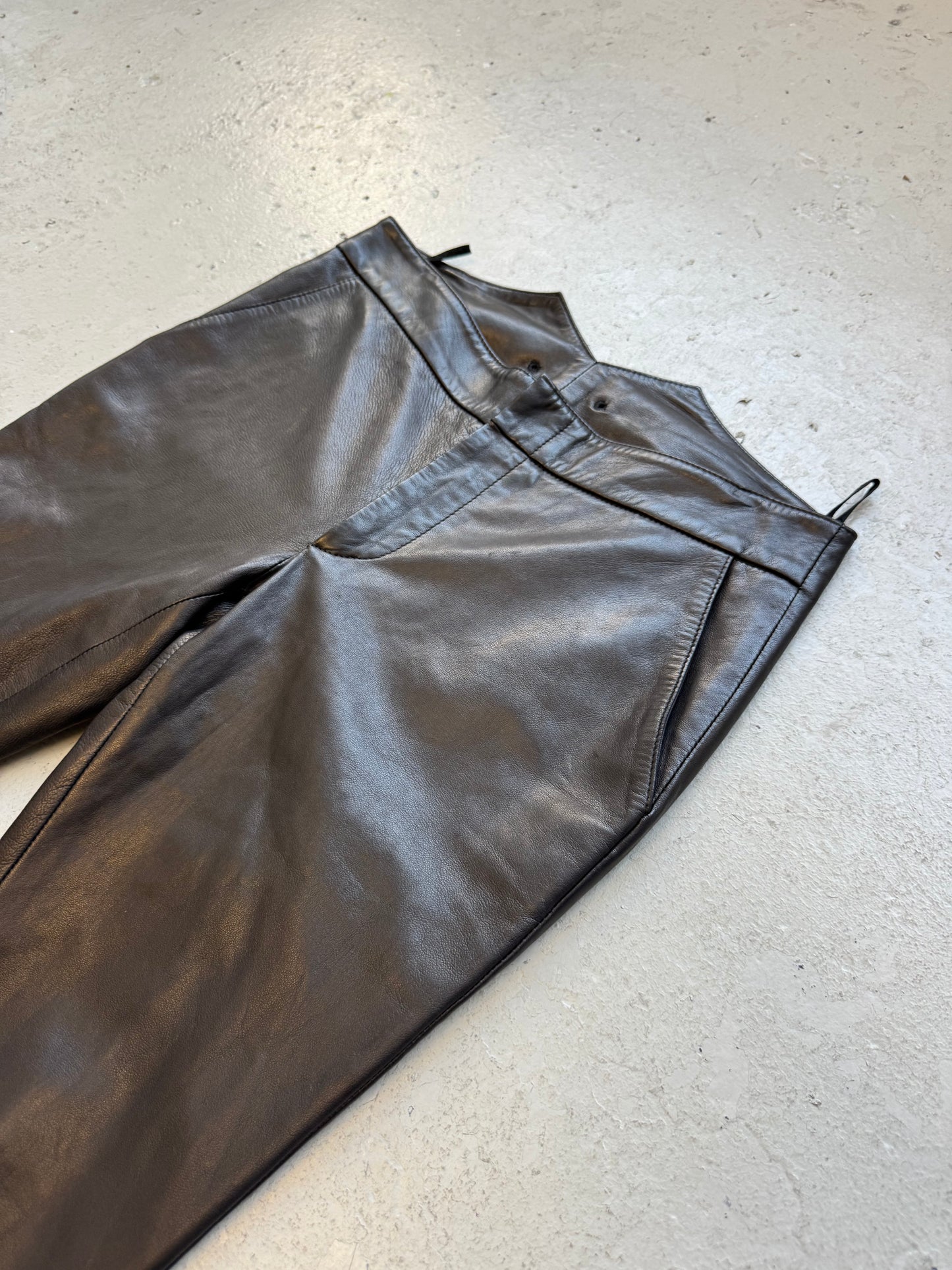 Gucci Tom Ford Leather Pants (38)