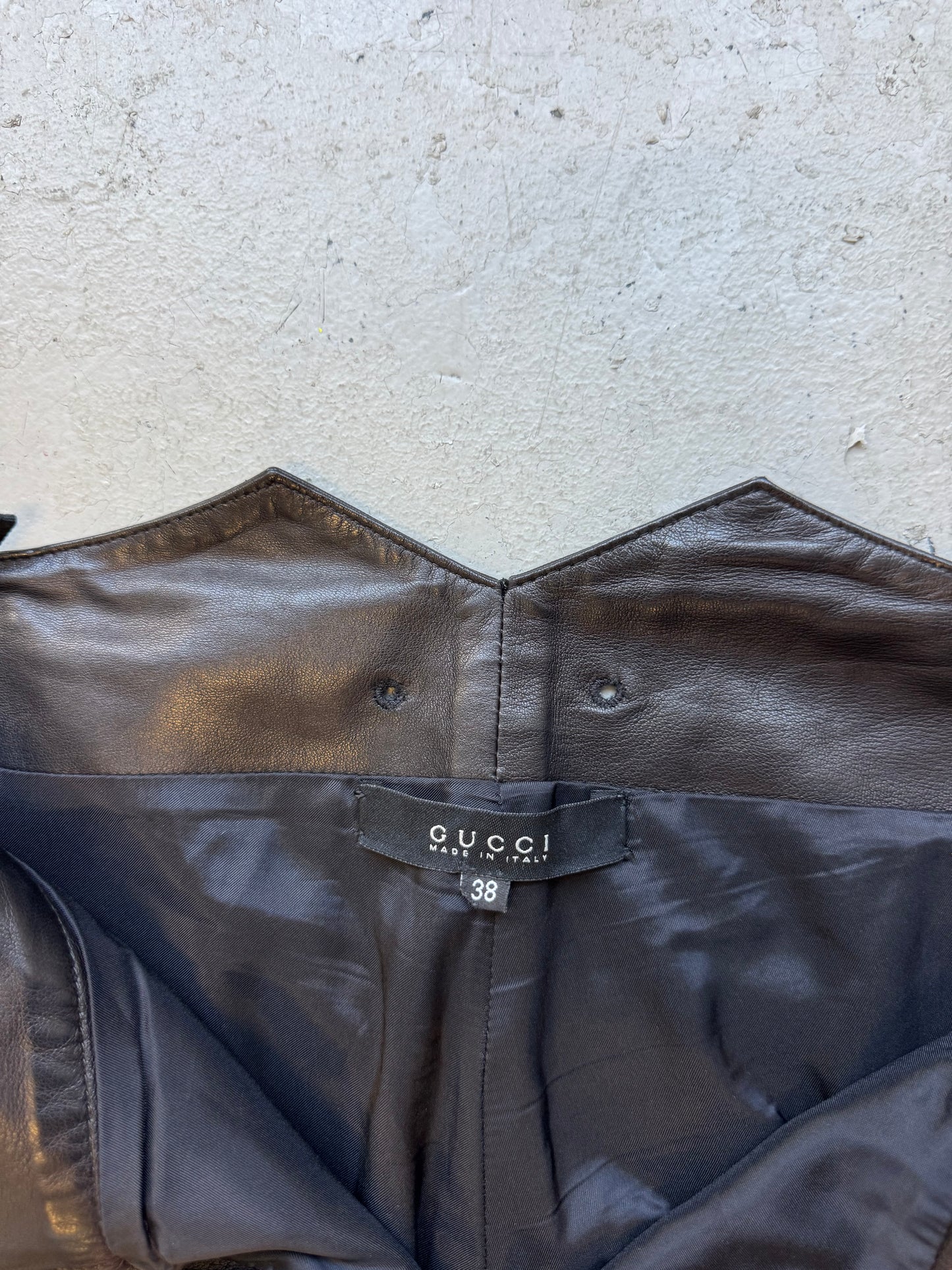 Gucci Tom Ford Leather Pants (38)