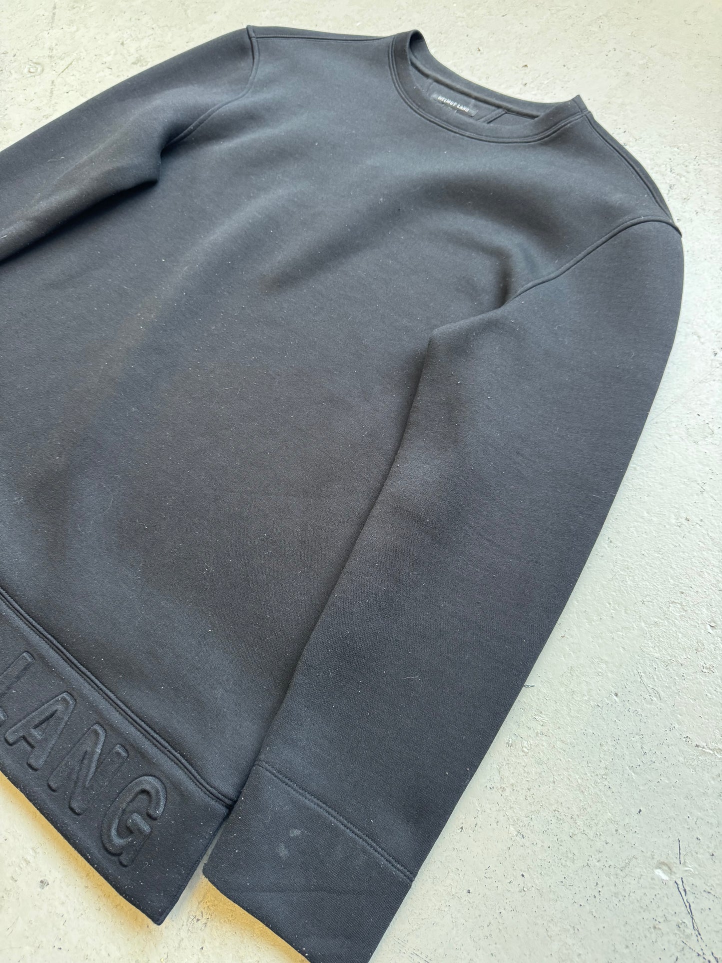 Helmut Lang Black Crewneck (M)