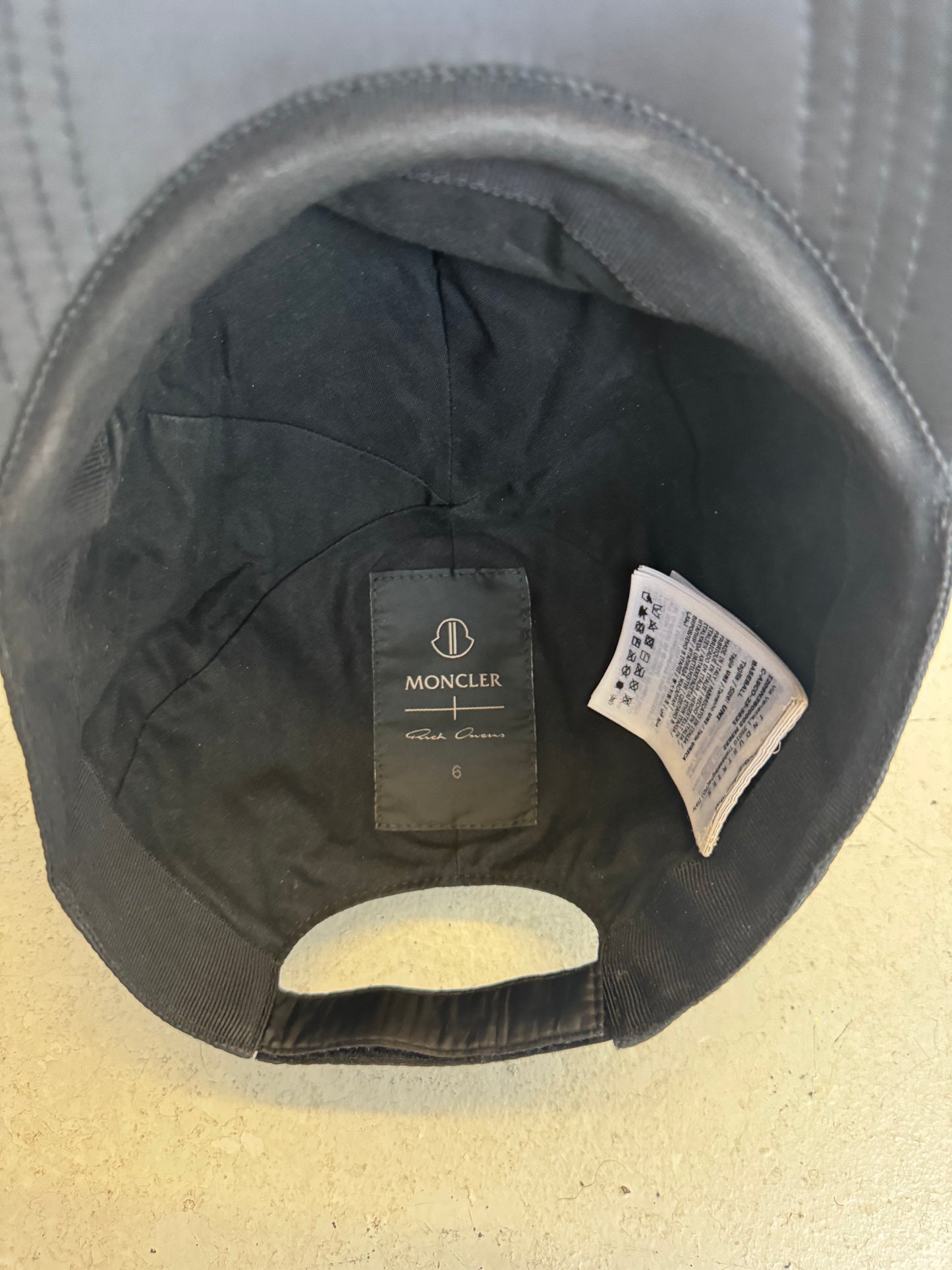 Rick Owens X Moncler Nylon Puffer Hat (OS)