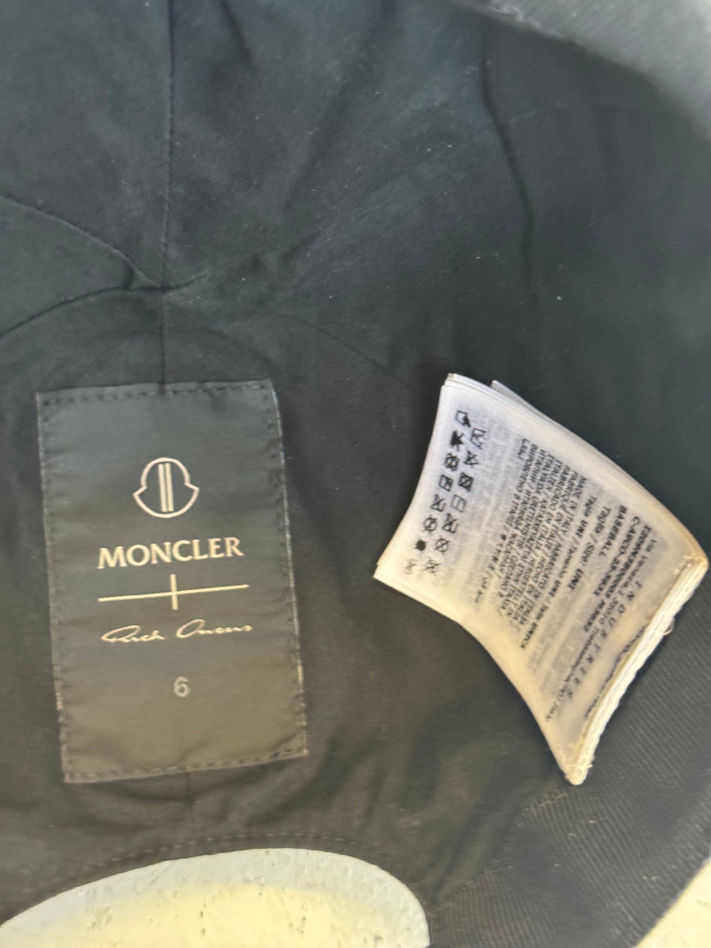 Rick Owens X Moncler Nylon Puffer Hat (OS)