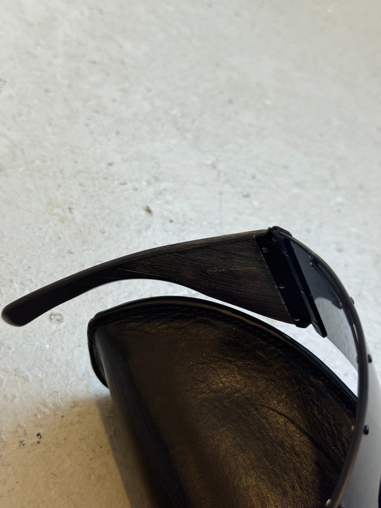 Rick Owens FW13 PLINTH Shield Sunglasses (OS)
