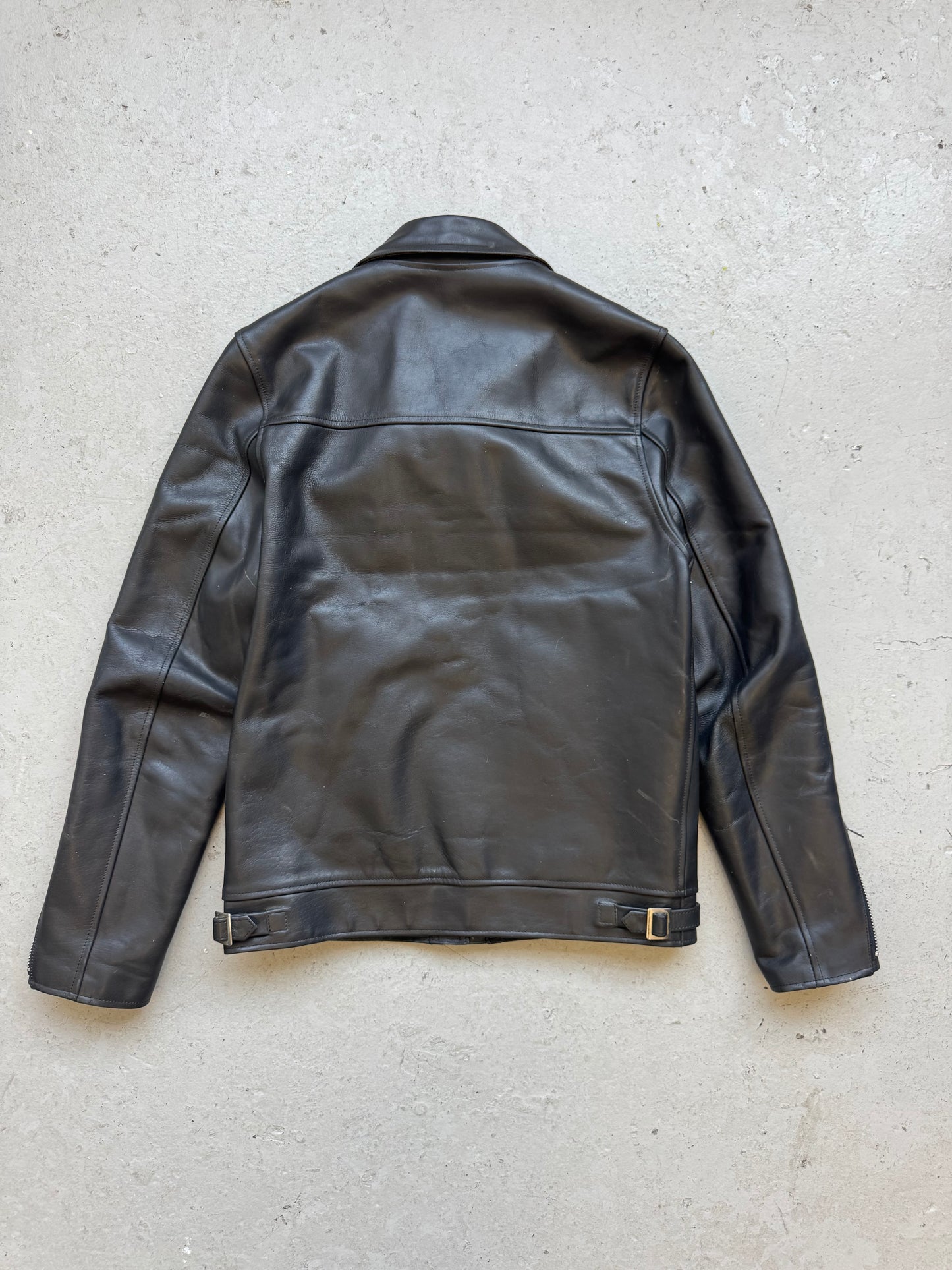 Undercover AW02 Witches Cell Division Period Black Leather Jacket (L)