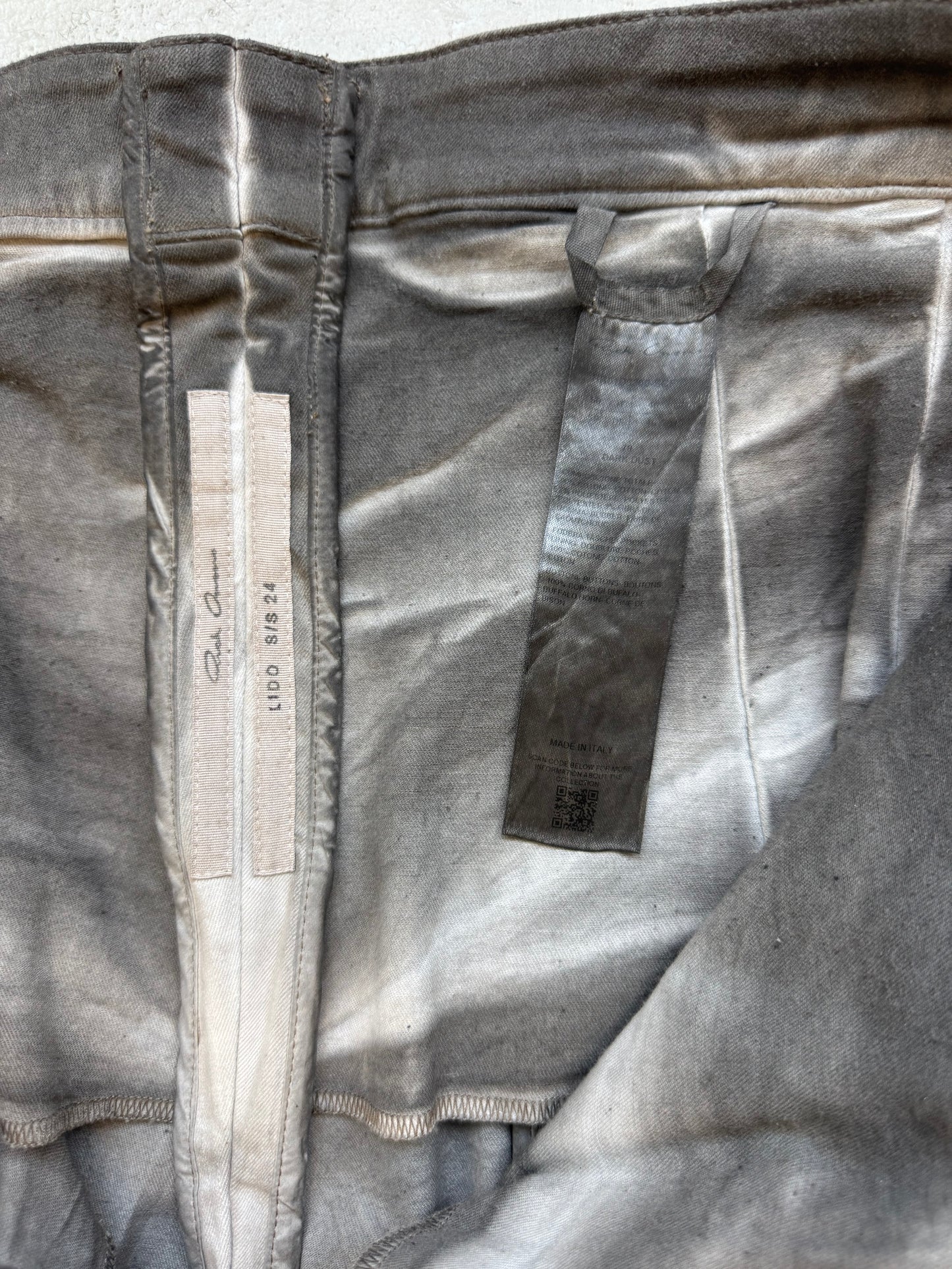 Rick Owens SS24 Lido Dark Dust Bolan Bottoms (56)