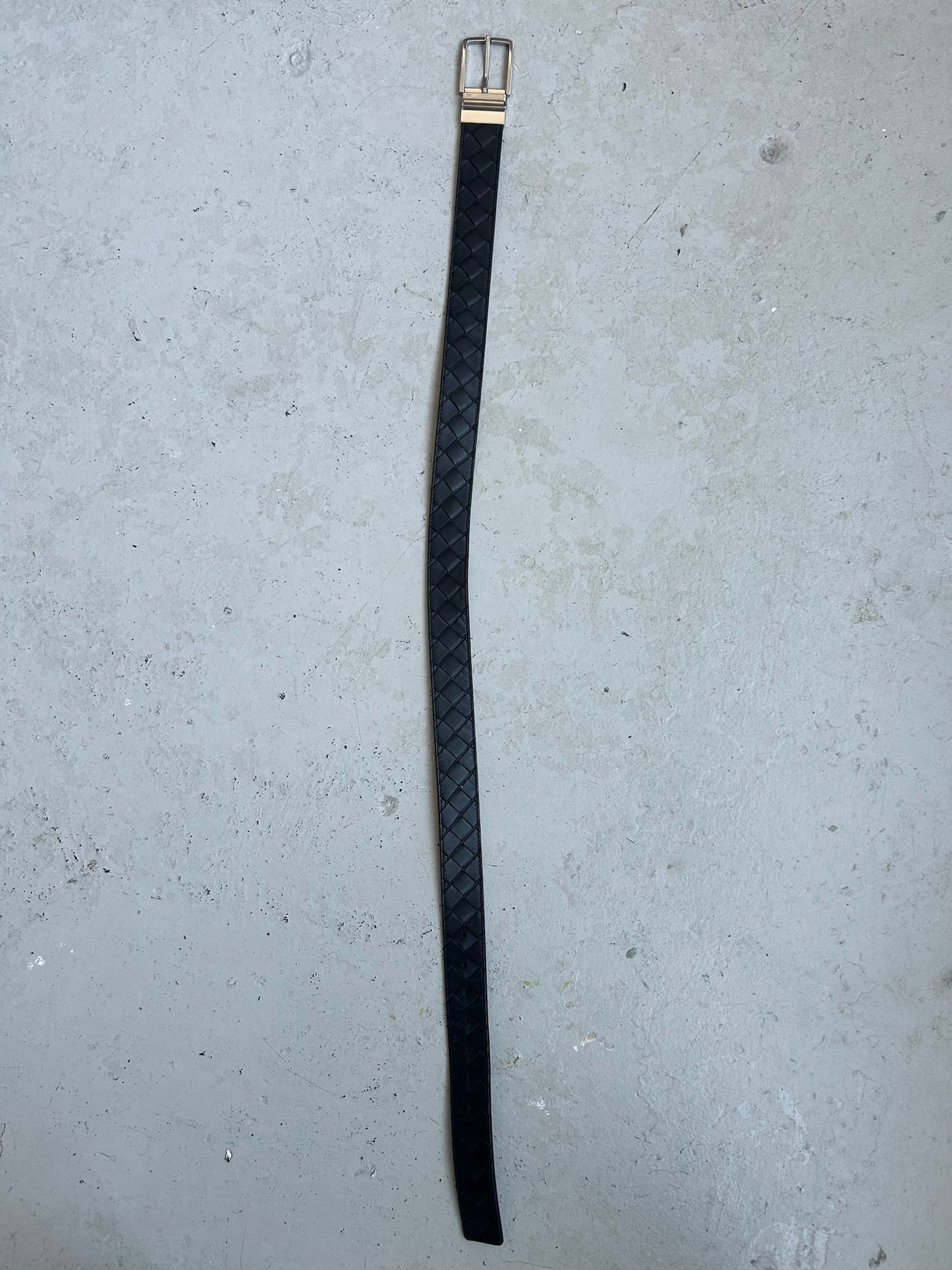 Bottega Veneta Intrecciato Leather Belt (OS)