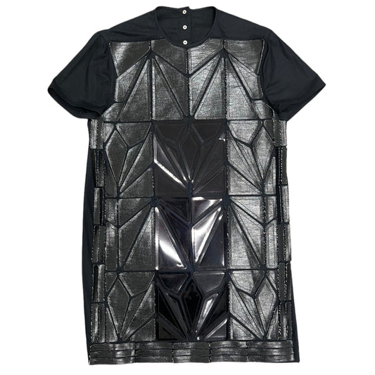 Rick Owens Mainline SS19 Babel Sequin Scale Armor Short Sleeve (S)