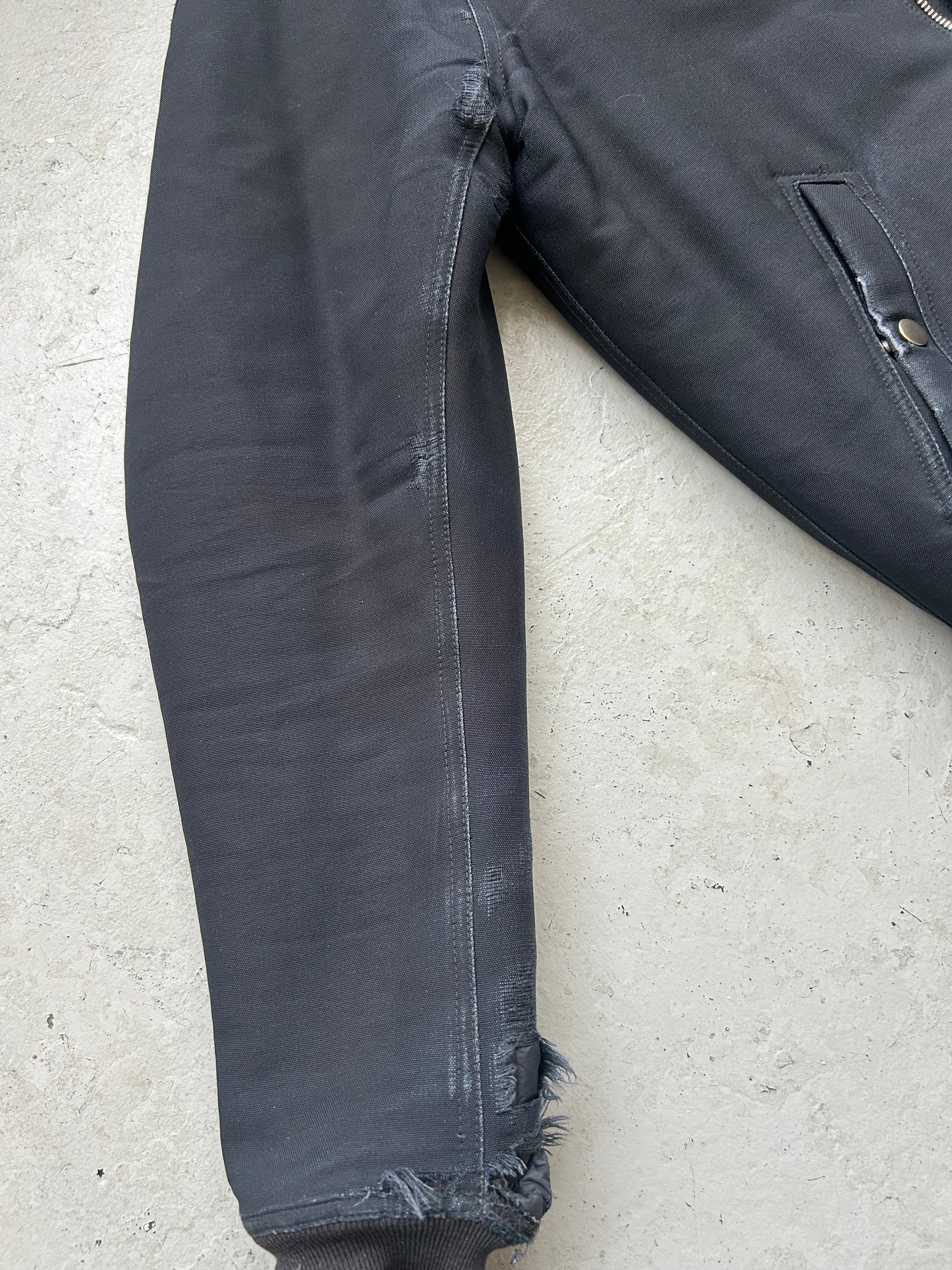 Rick Owens FW14 MOODY Runway Sample Silk Down Bomber Jacket (50)