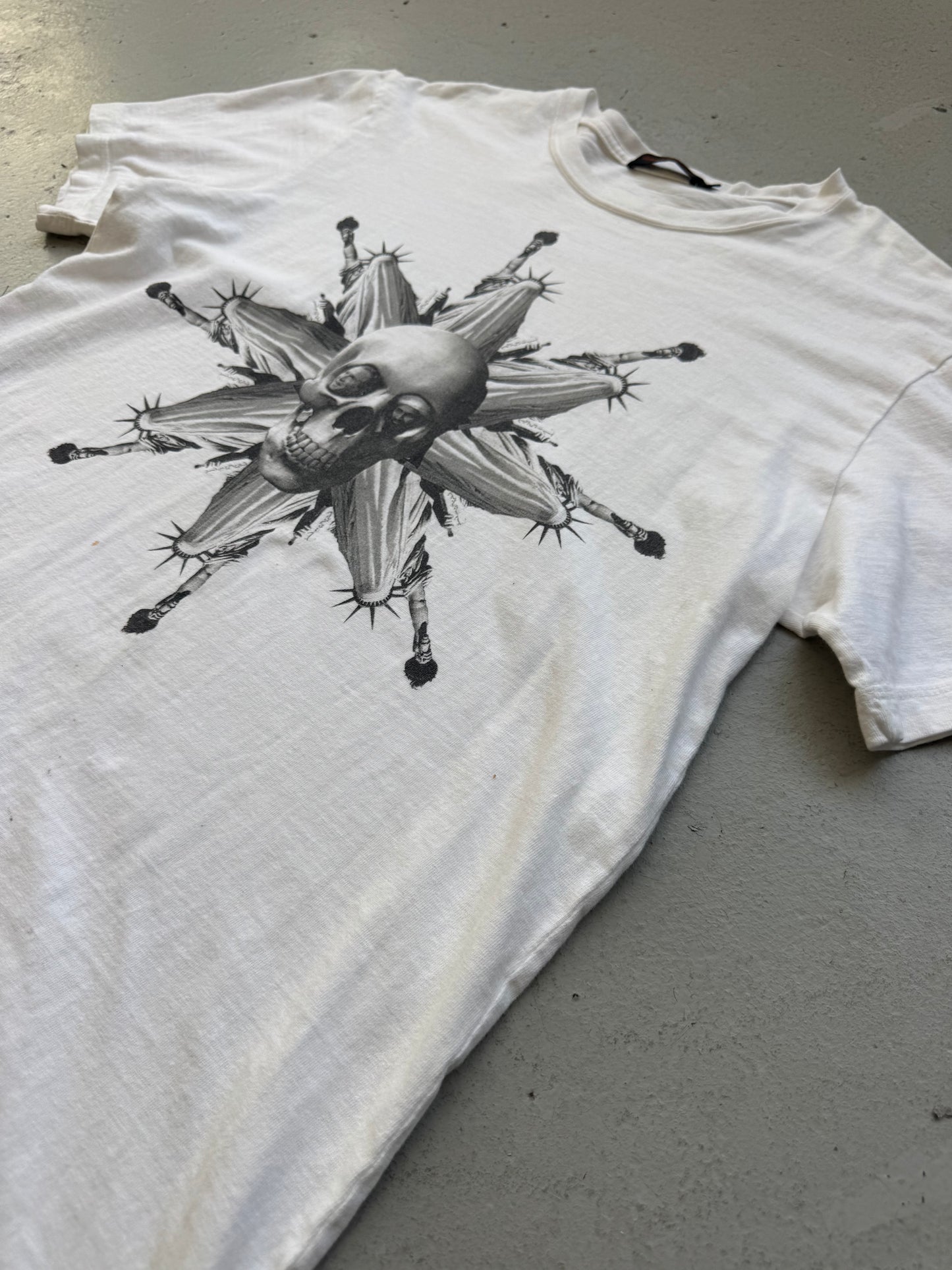 Undercover AW03 Bin Laden/Bush Skull Short Sleeve (L)