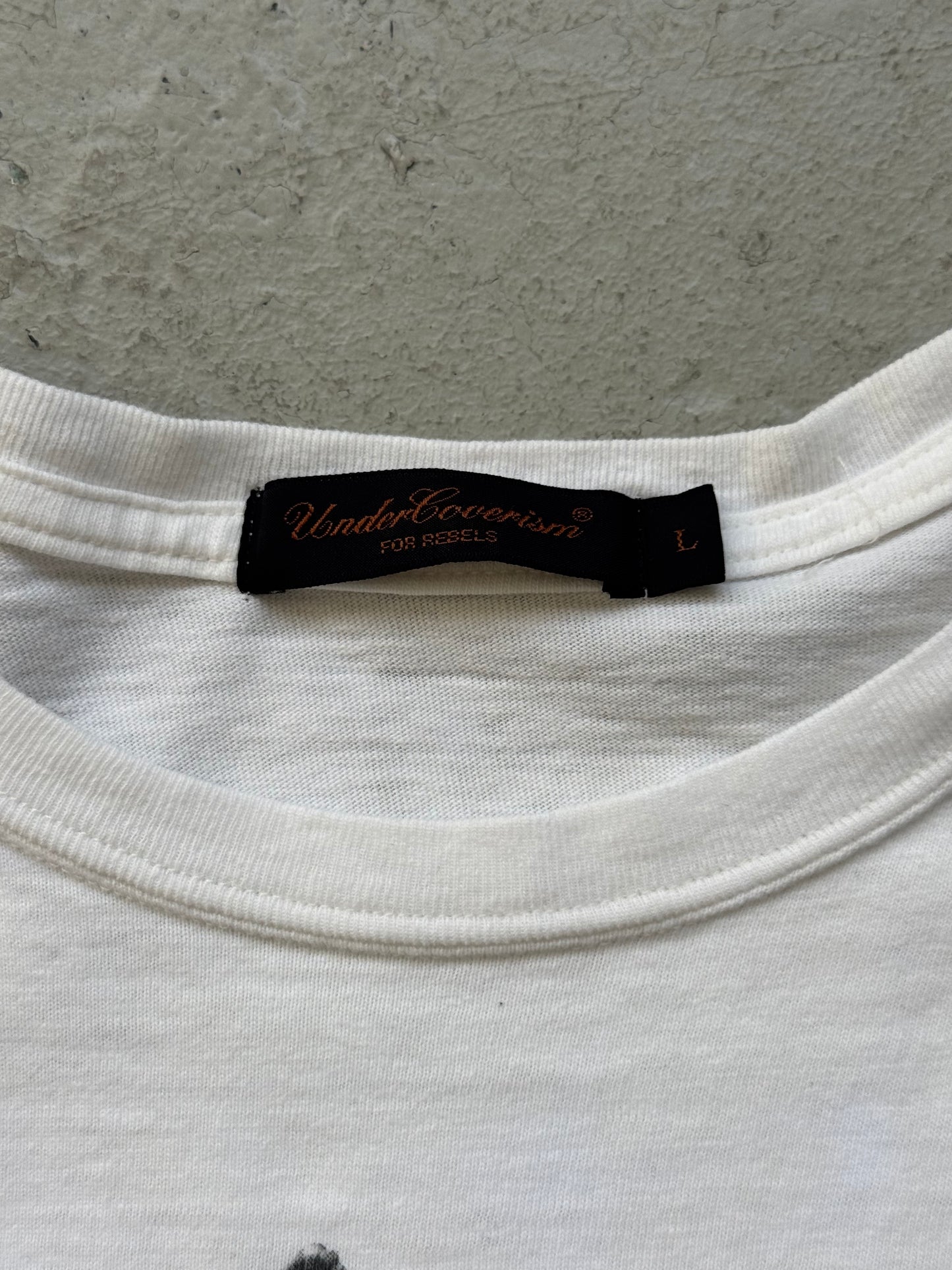 Undercover AW03 Bin Laden/Bush Skull Short Sleeve (L)