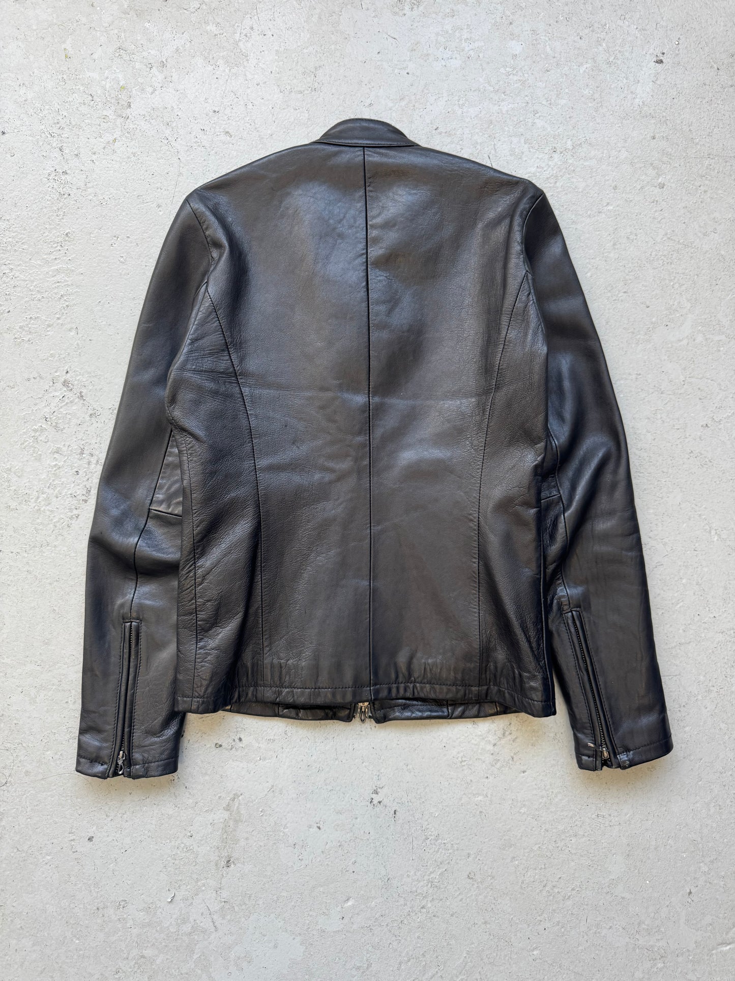 Gostar De Fuga Black Leather Jacket (44)