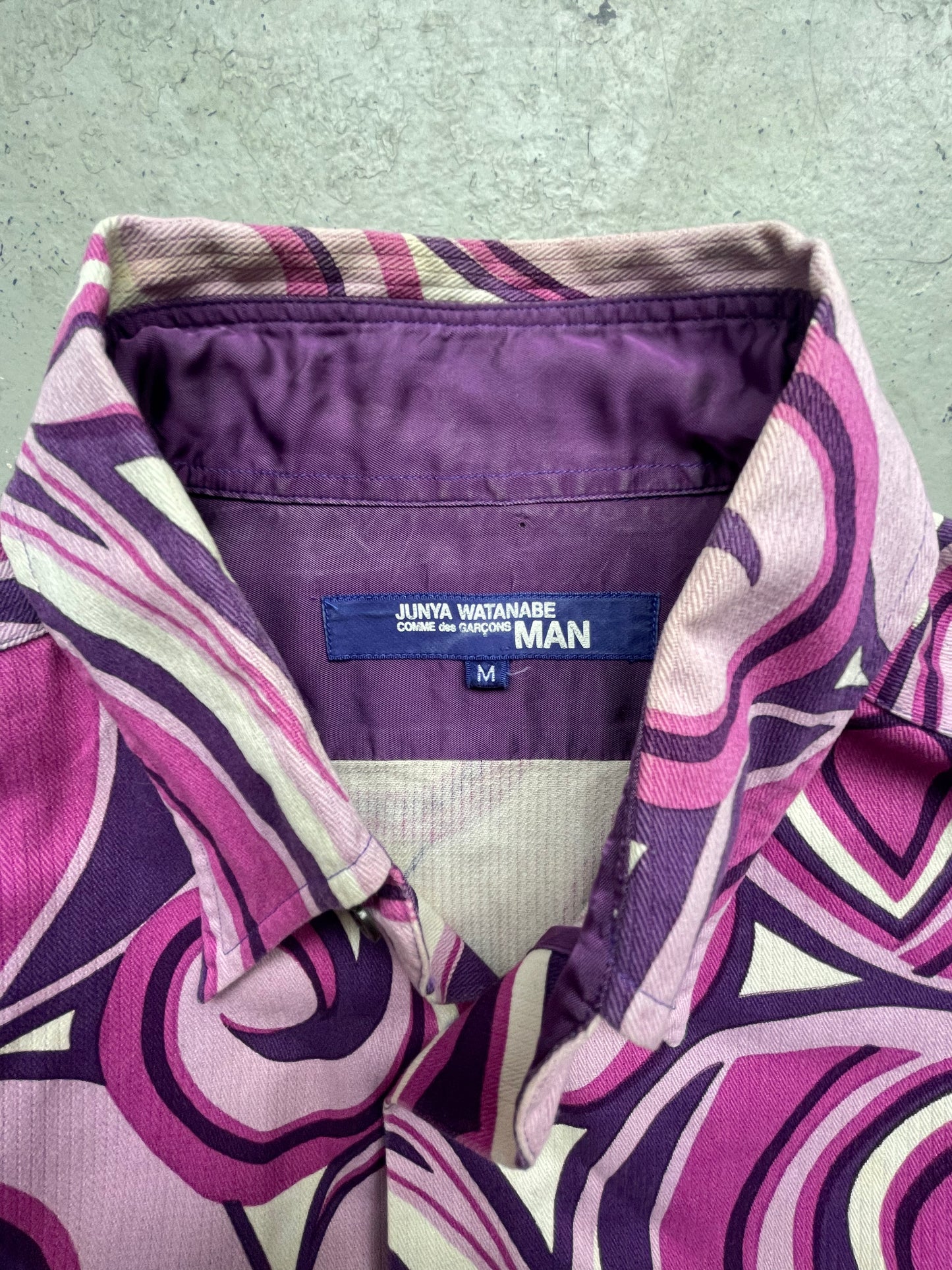 Comme Des Garcons FW04 Floral Abstract Button Up (M)