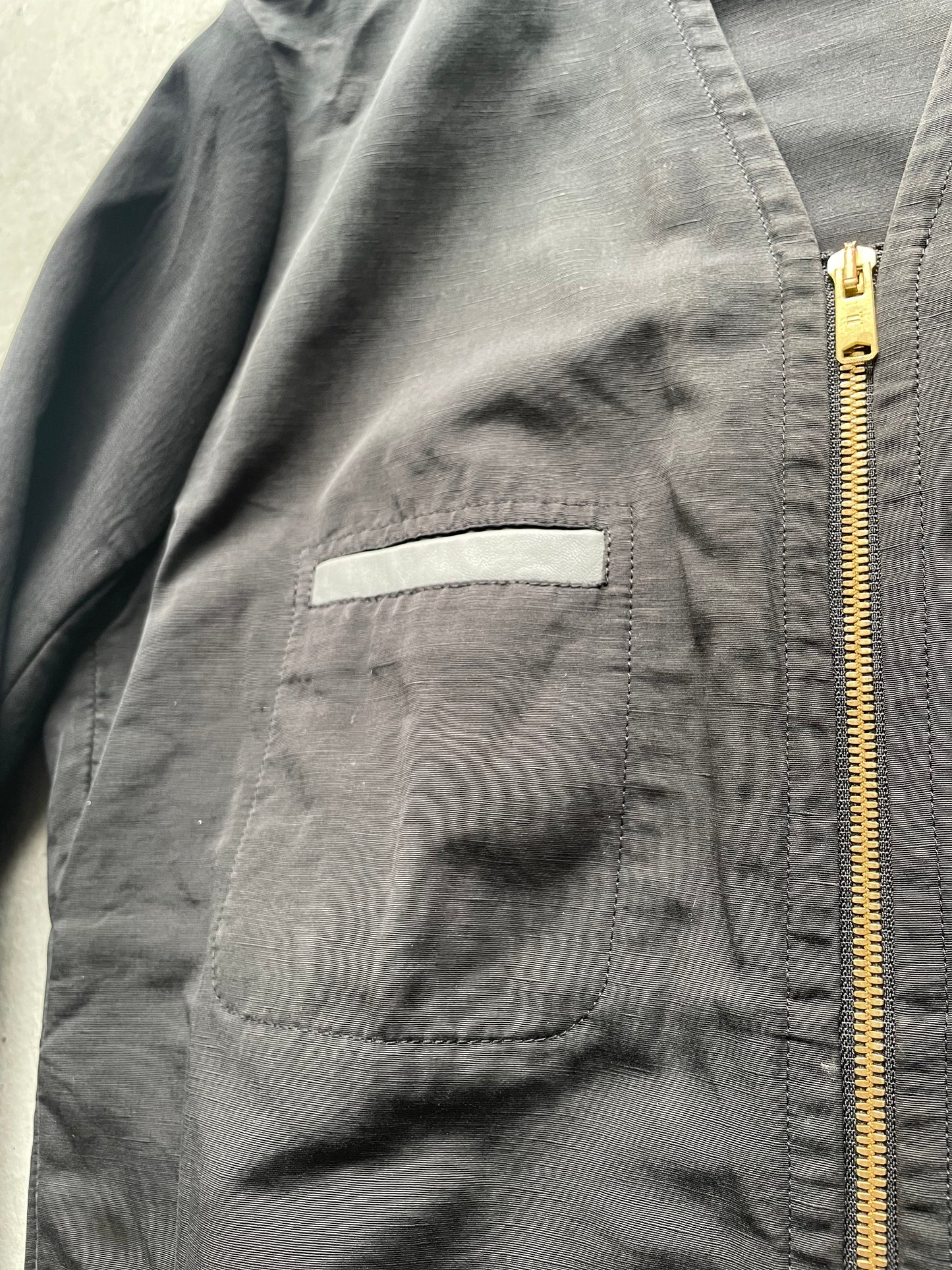 Balencaiga Black Paris Zip Up Jacket (52)