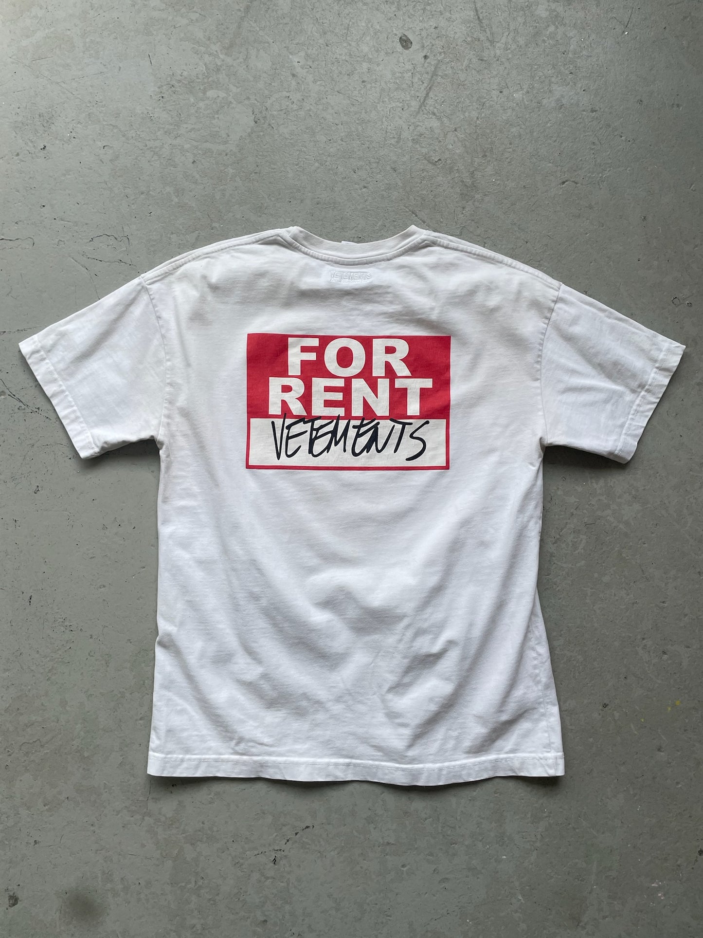 Vetements 2020 For Rent Short Sleeve Shirt (S)