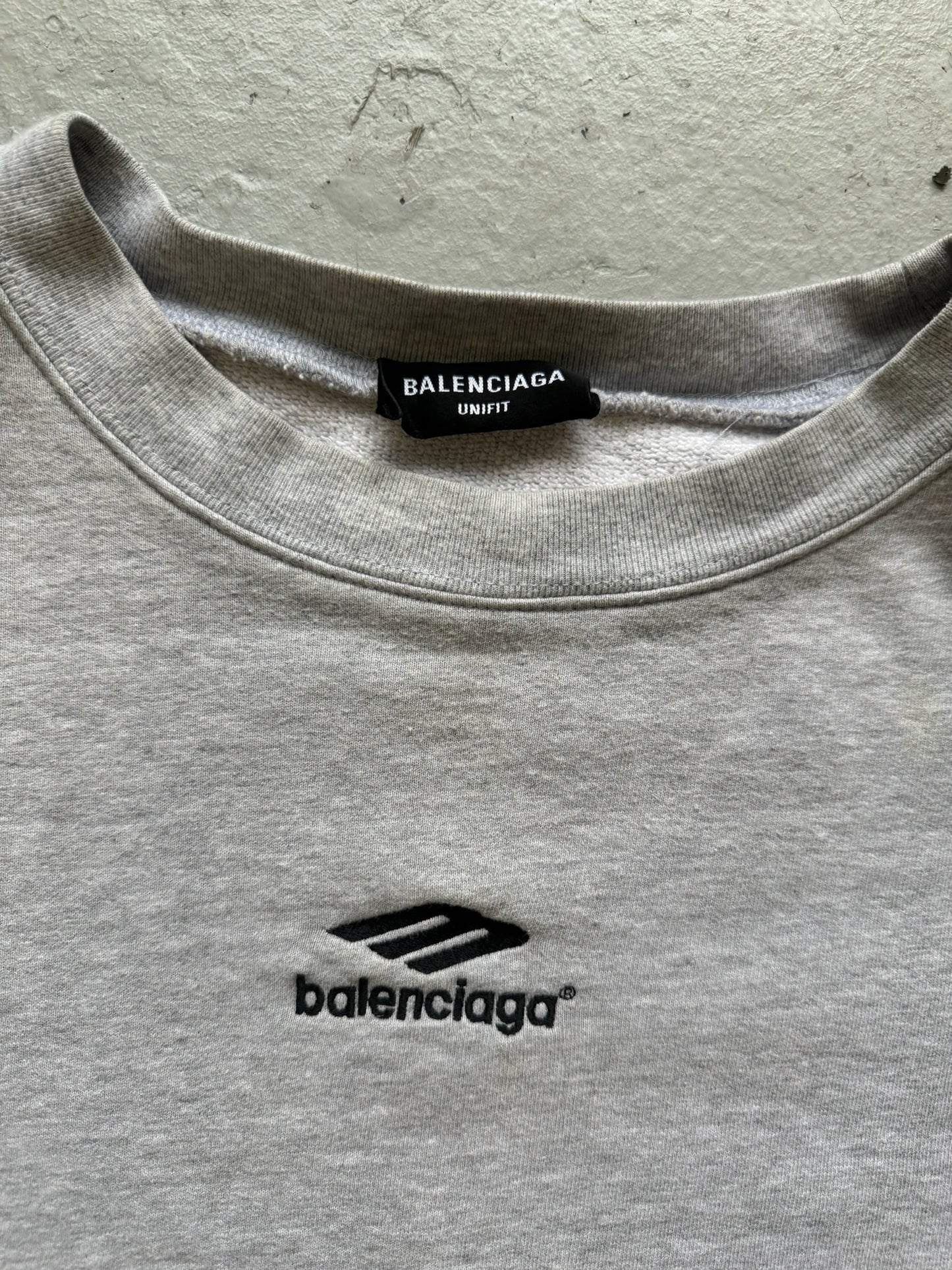 Balenciaga 3B Grey Sweatshirt (M)