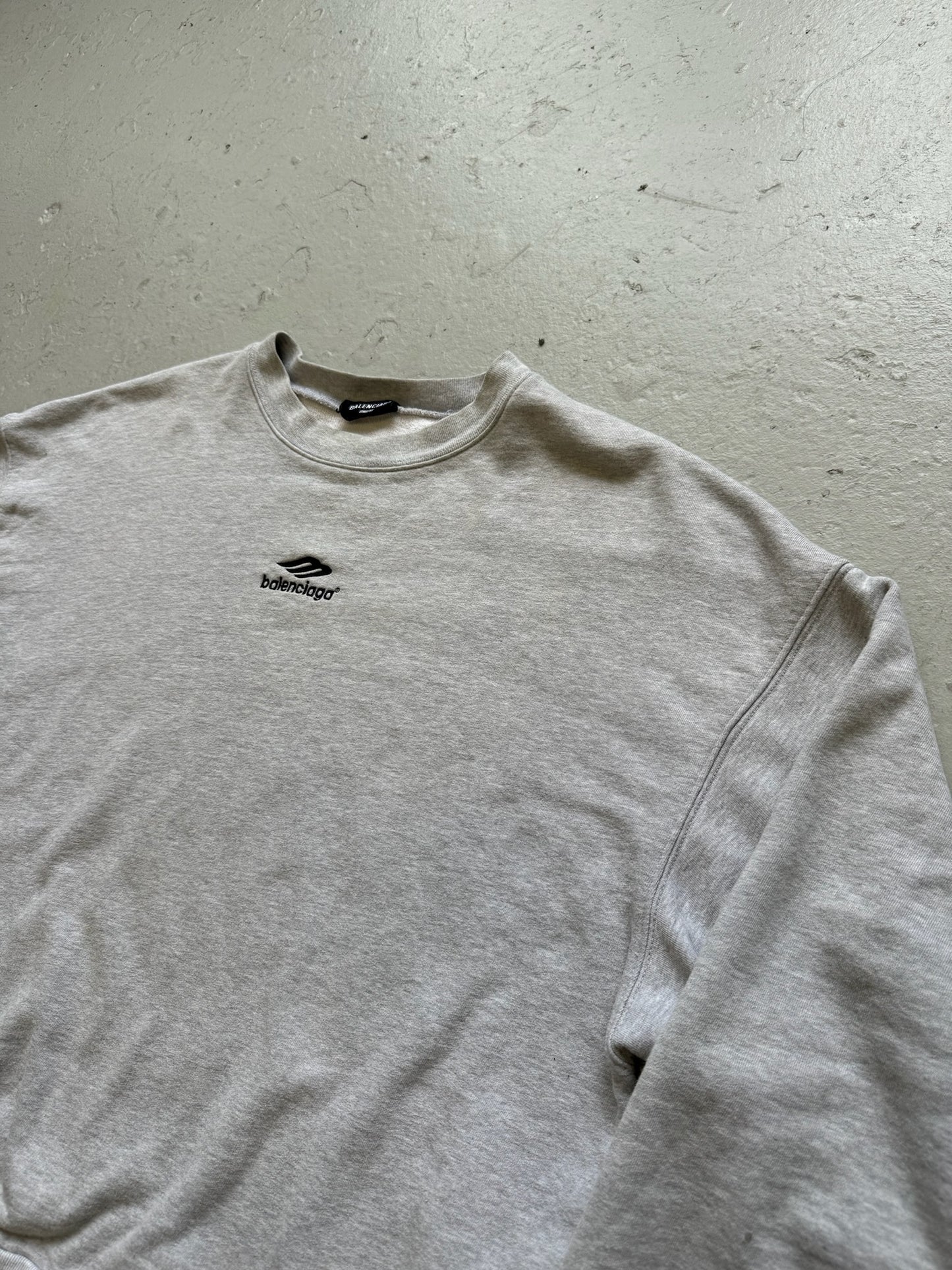 Balenciaga 3B Grey Sweatshirt (M)