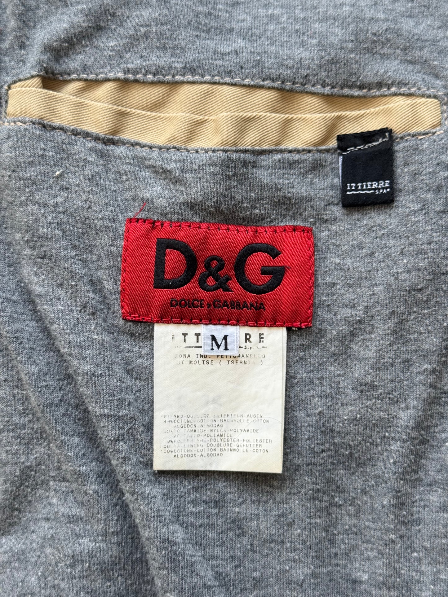 Dolce & Gabanna Tan Cargo Jacket (M)