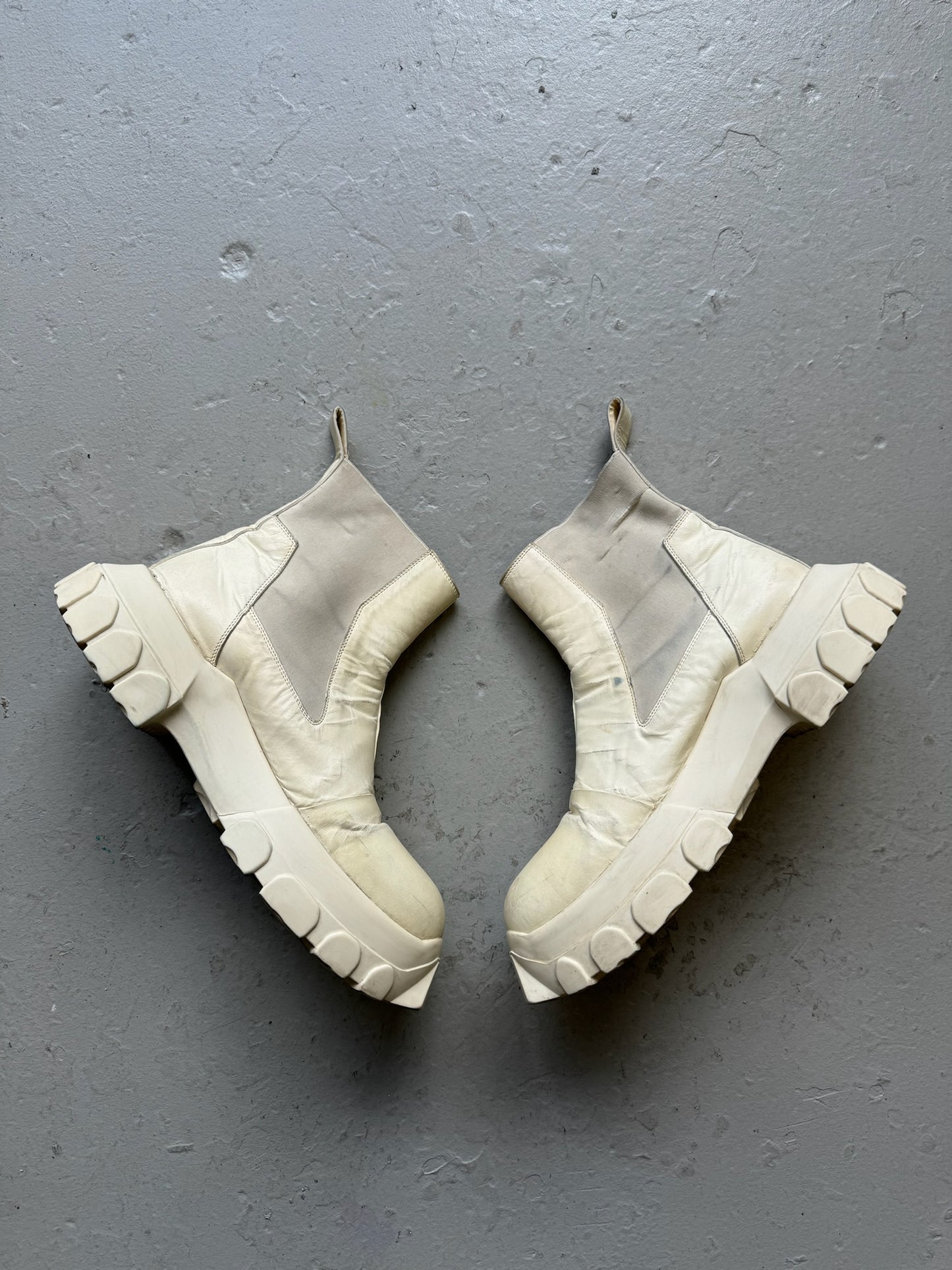 Rick Owens White Tractor Bozo Beetle (44)