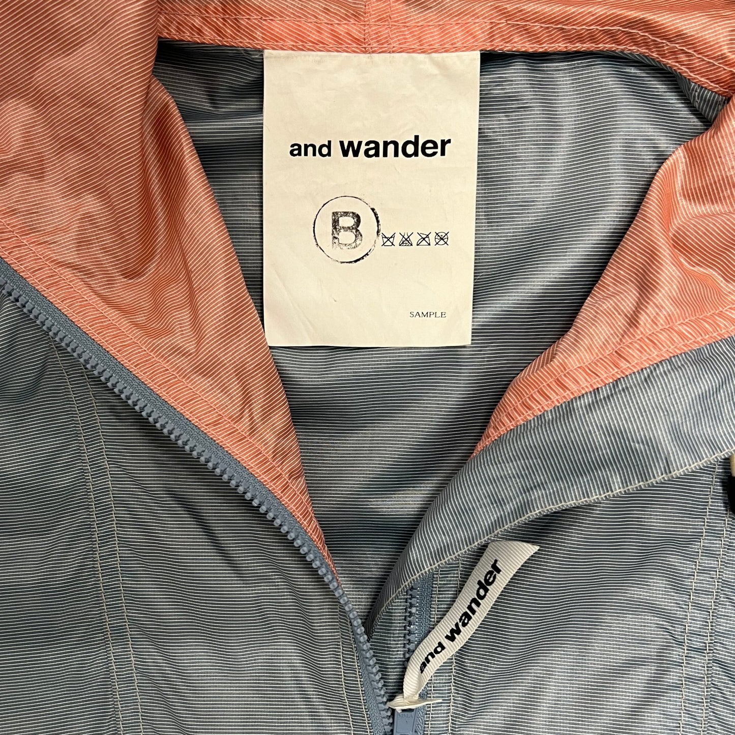 And Wander Sample Nylon Reflective Jacket (L)