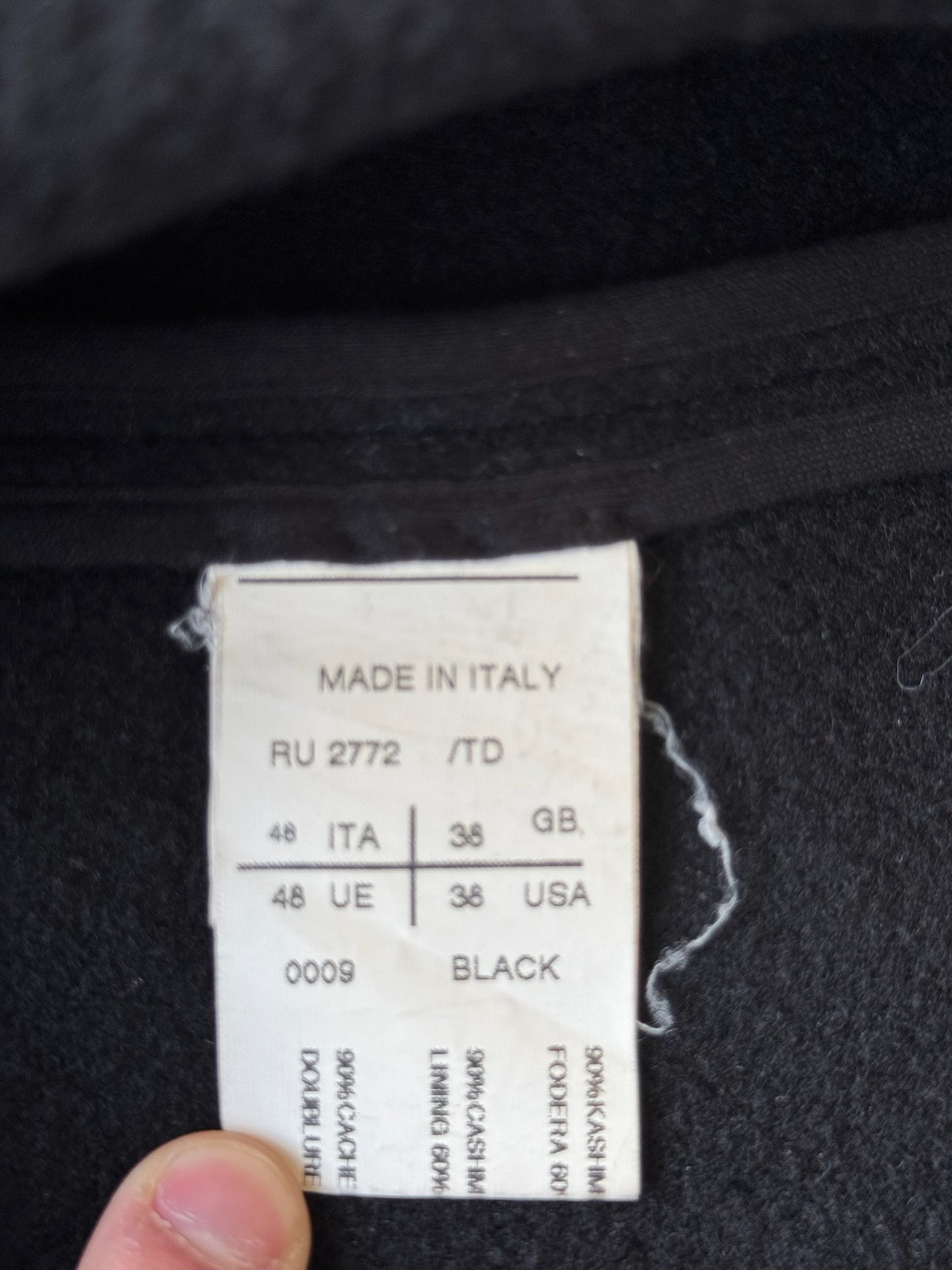 Rick Owens FW11 LIMO Sleeveless Coat (48)