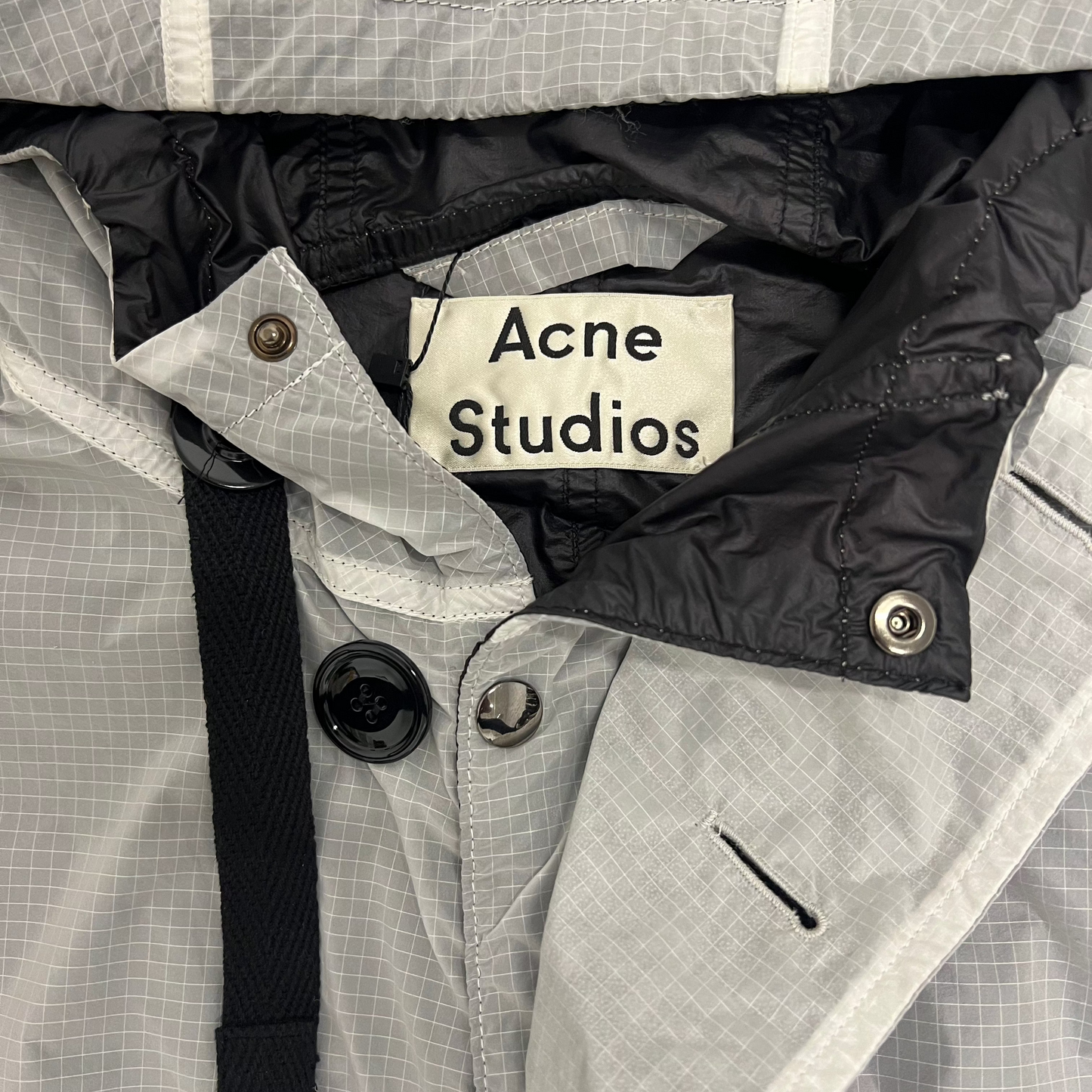 Acne Studios White Button Up Light Jacket (M)