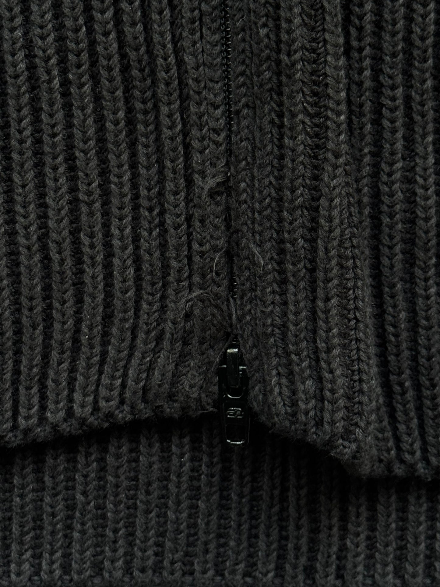 Balenciaga Knit Zip Up Blue Sleeves (M)