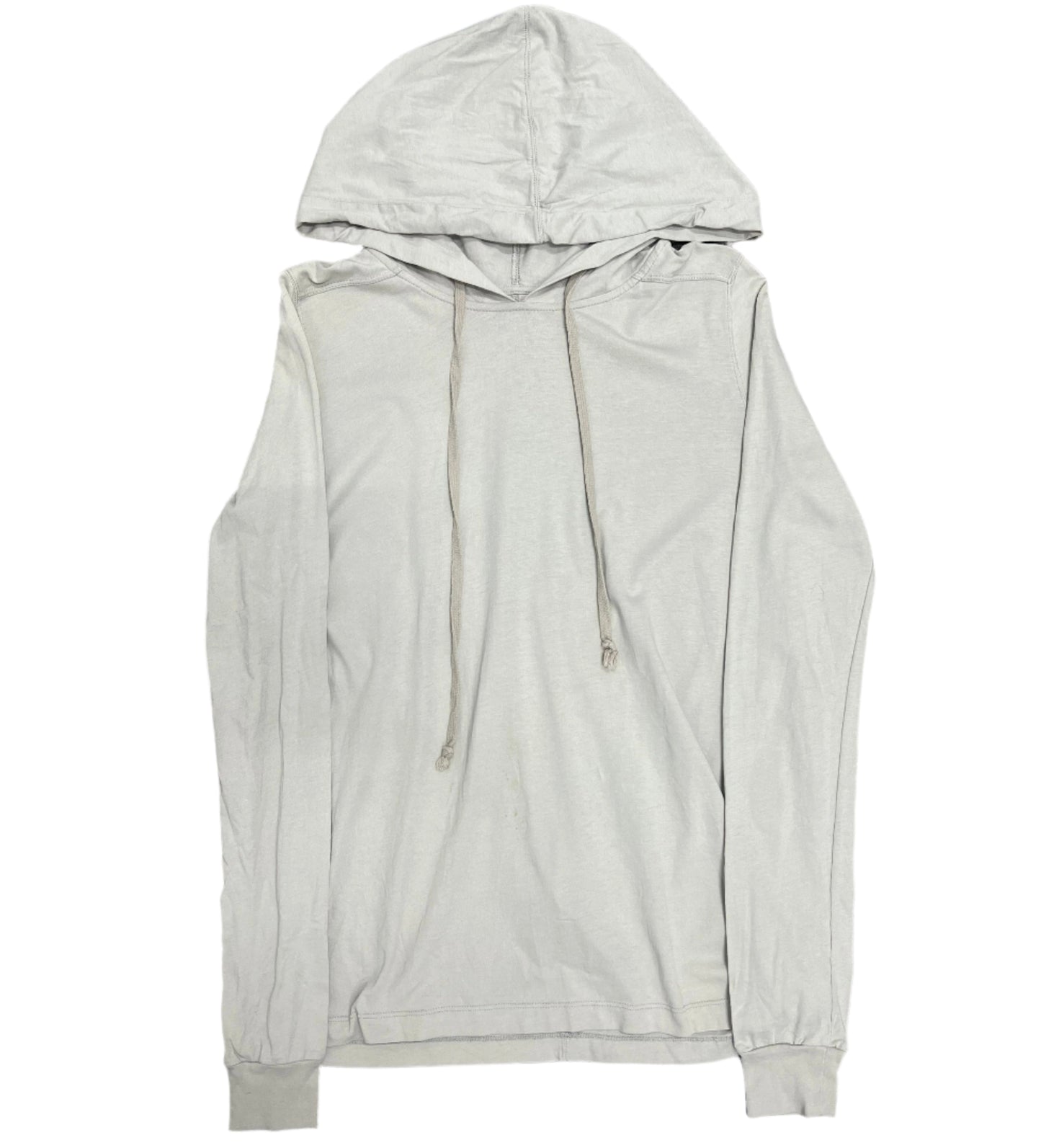 Rick Owens Mainline Light Oyster Hoodie (S)