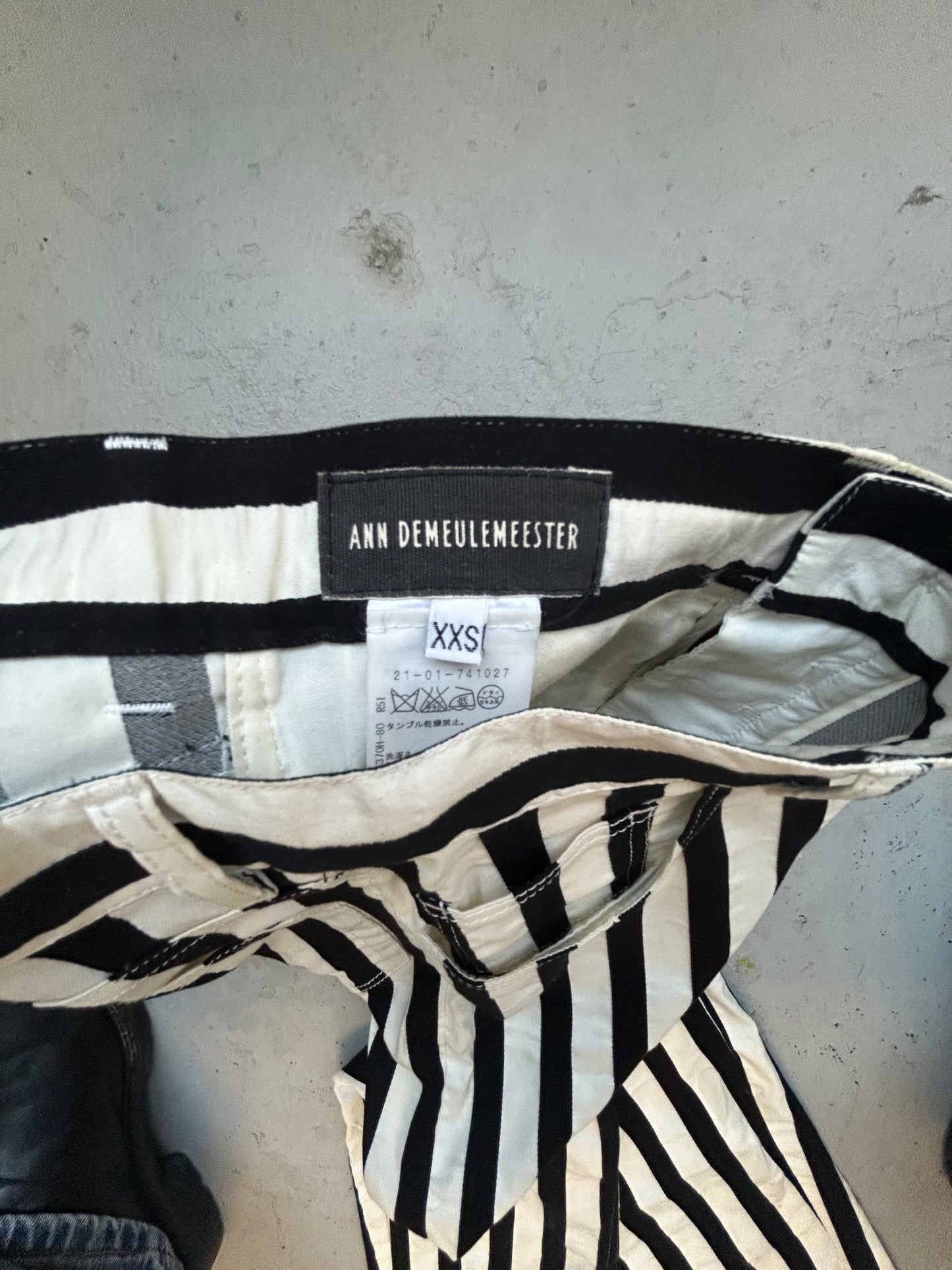 Ann Demeulemeester Striped Pants (XXS)