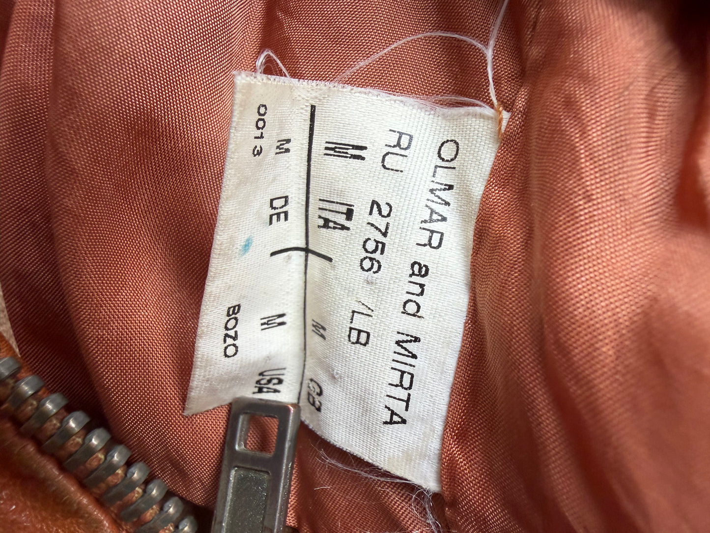 Rick Owens SS05 SCORPIO Bozo Café Racer Leather Jacket (M)