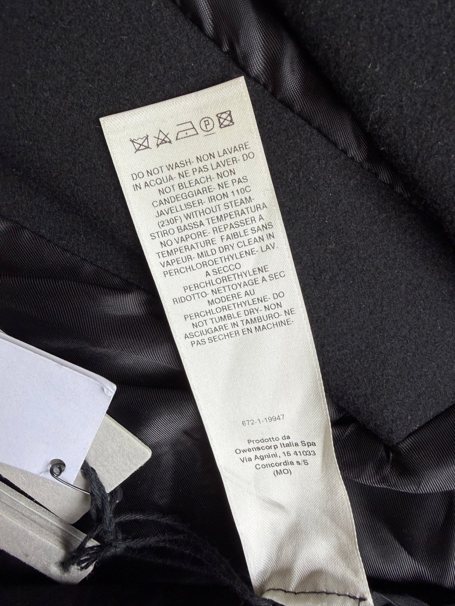 Rick Owens Runway FW22 STROBE Heavy Jumbo Tatlin Wool Jacket (48)