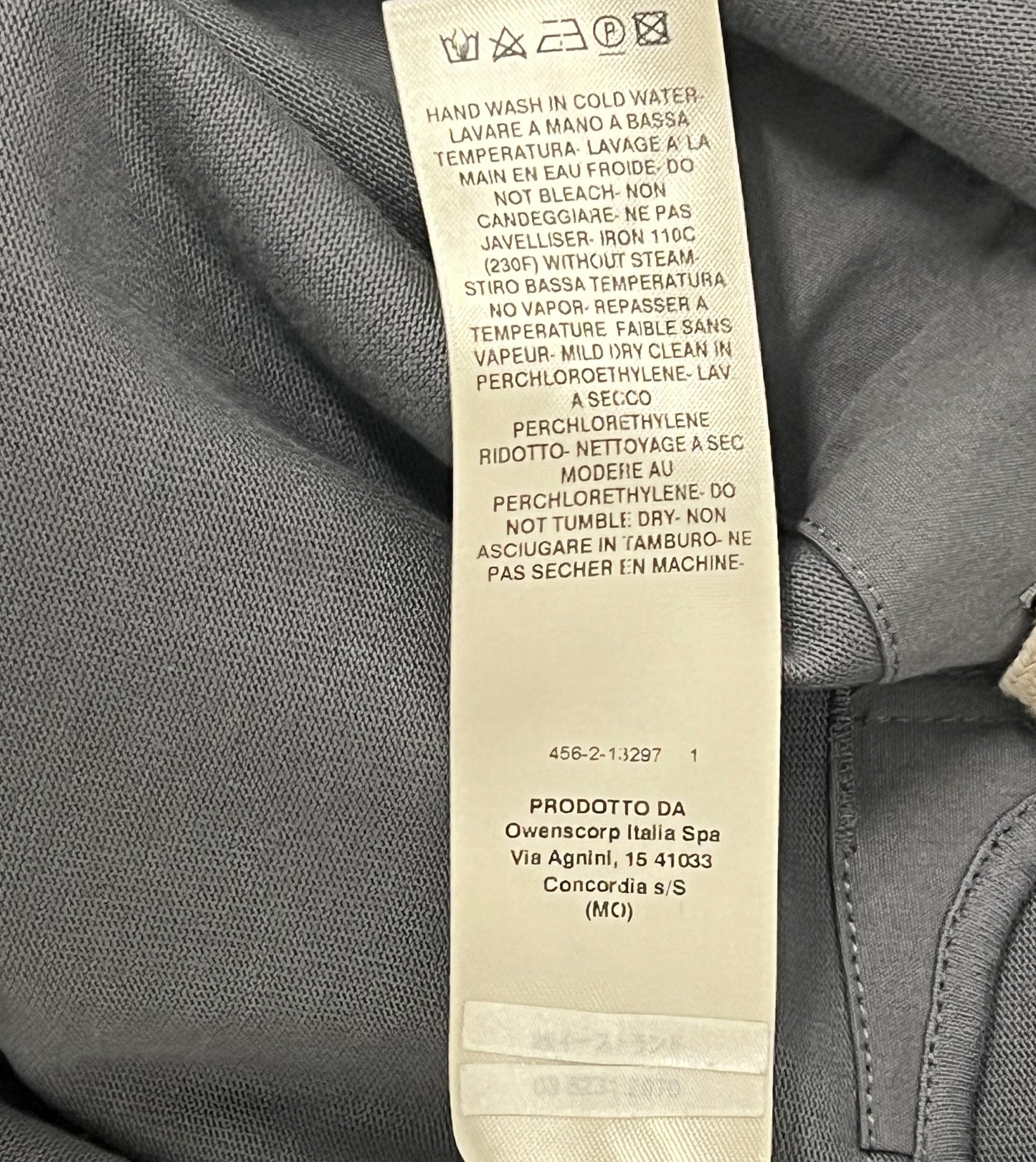 Rick Owens FW19 Larry BLU Zip Up Hoodie (S)