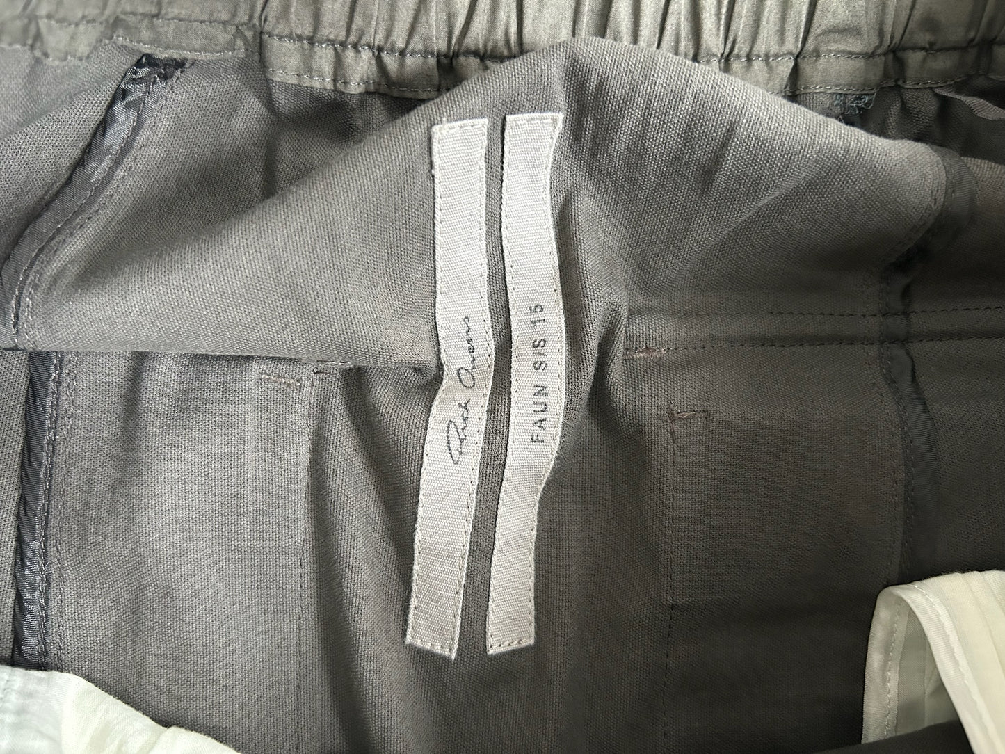 Rick Owens SS15 FAUN Dark Dust Pod Shorts (46)