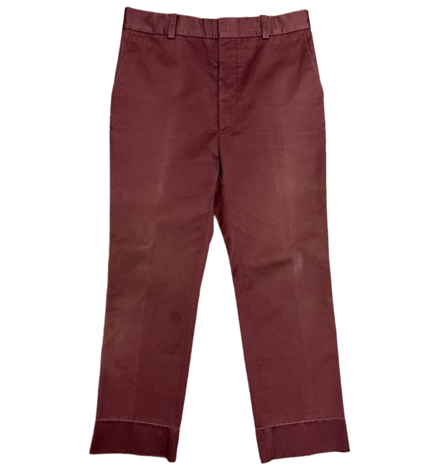 Balenciaga Paris Maroon Trousers (S)