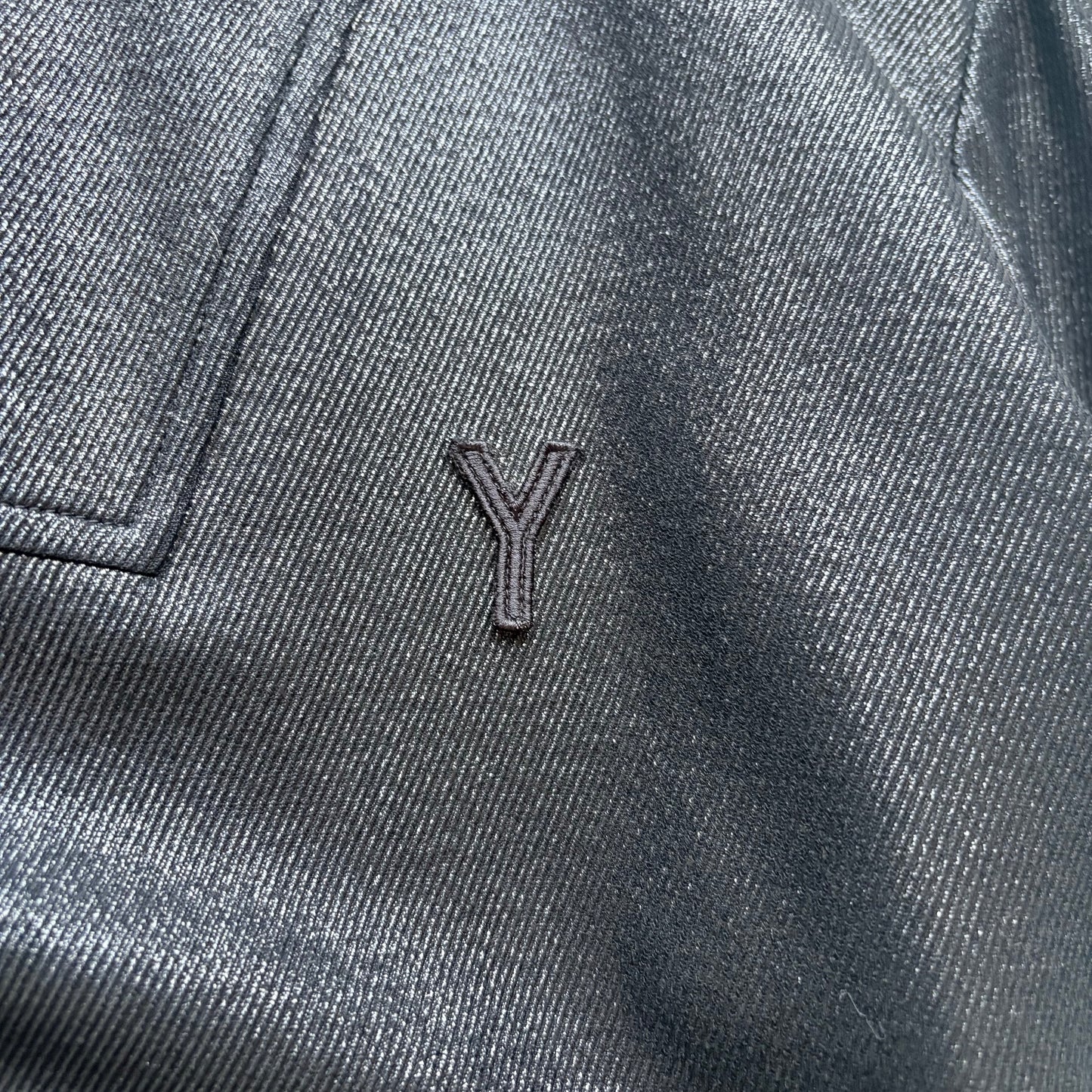 Saint Laurent Paris 2017 Shiny Quarter Zip (F42)