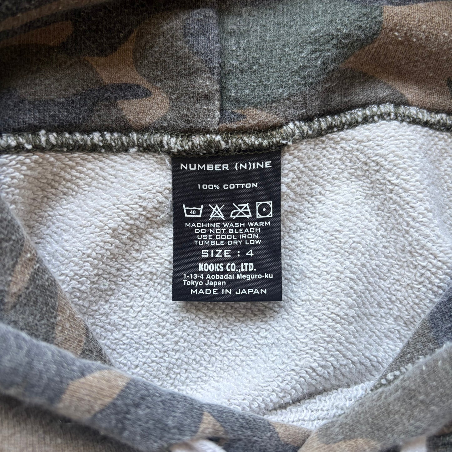 Number (N)ine Camo Hoodie (4)