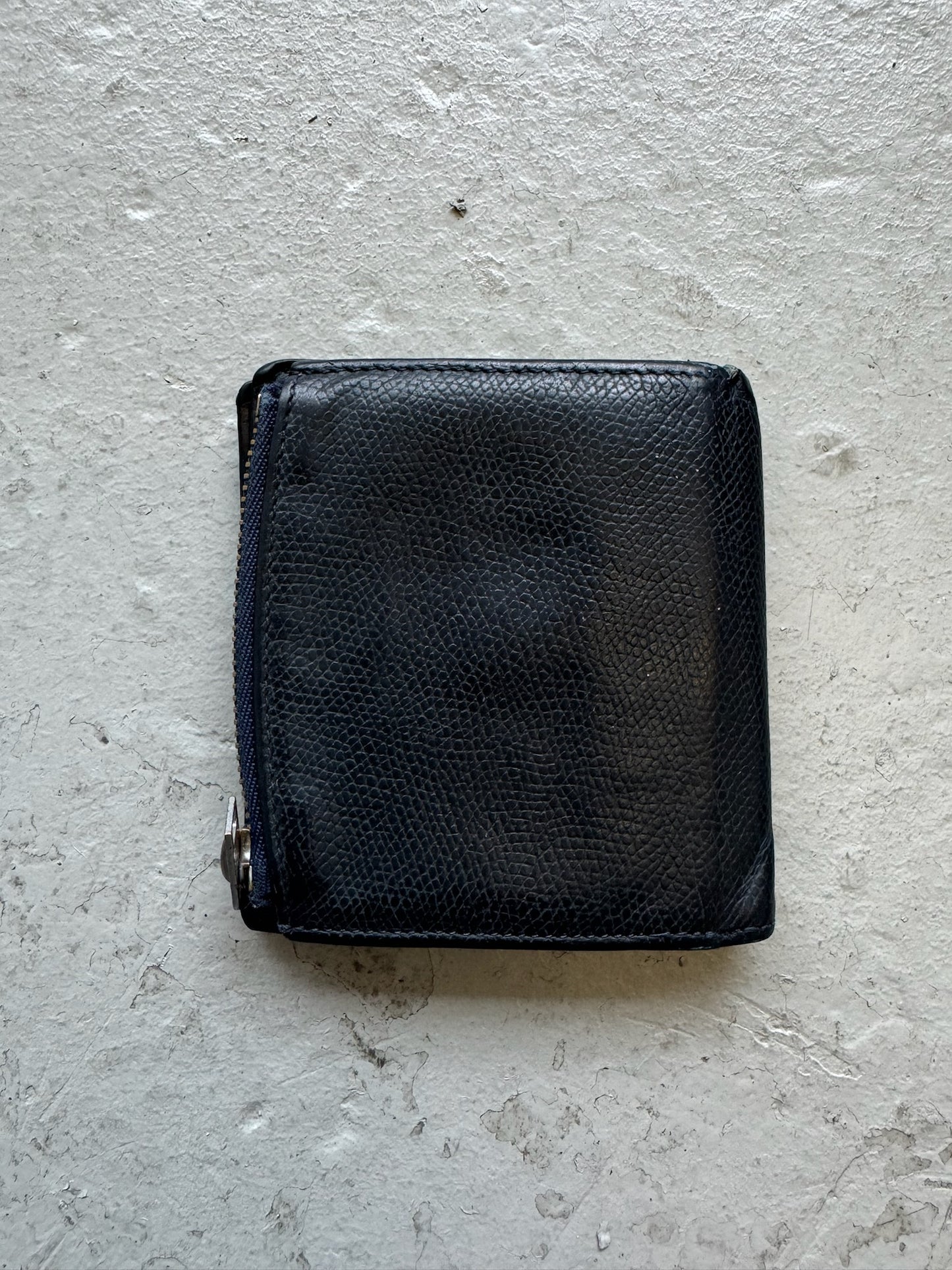 Maison Margiela Navy Tri Fold Wallet (OS)