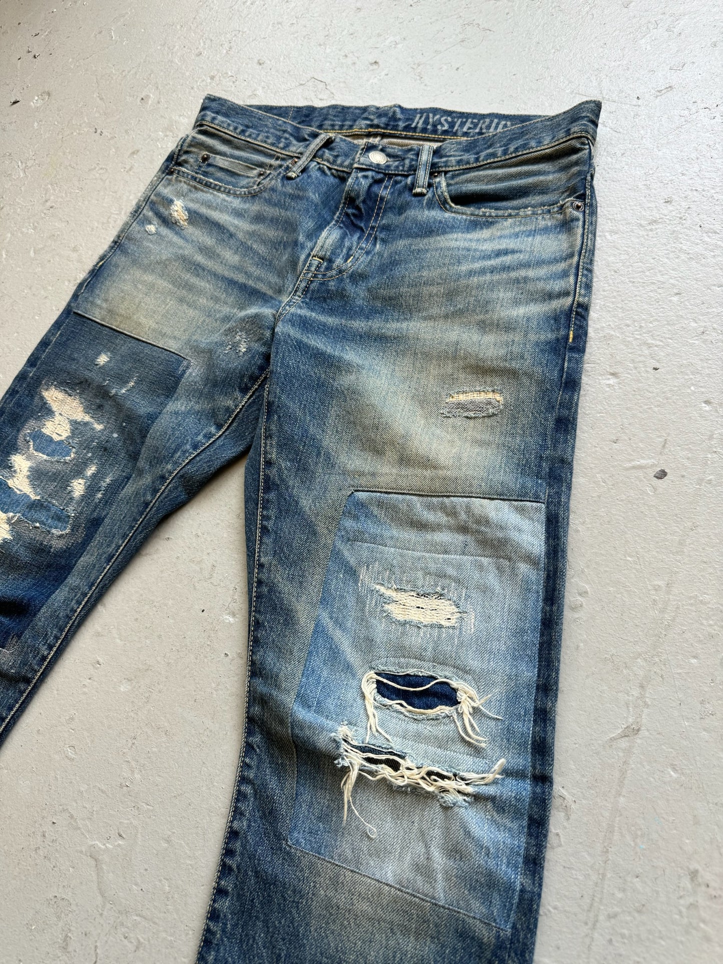 Hysteric Glamour Kinky Patchwork Denim (30)