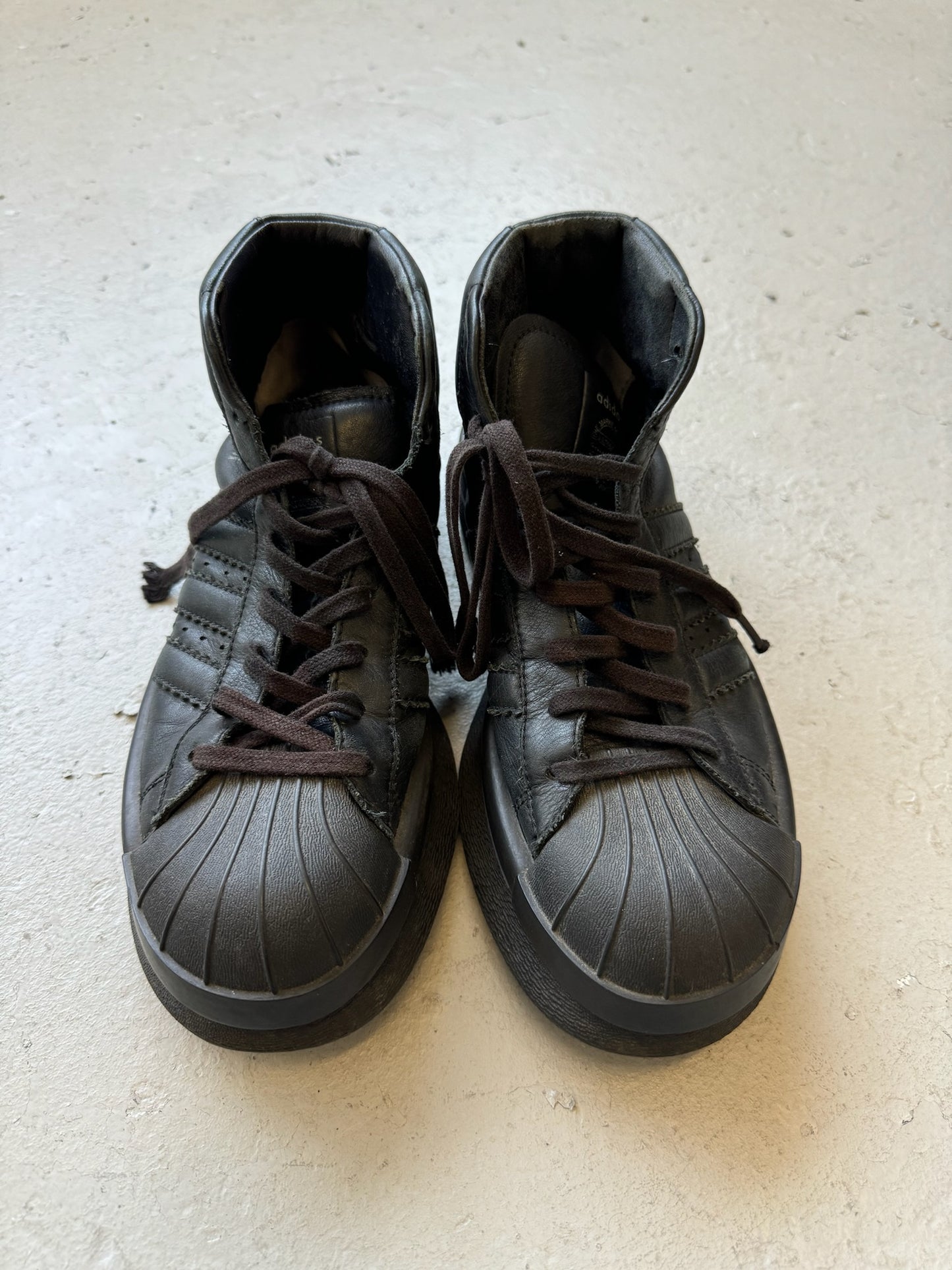 Rick Owens X Adidas Mastadon Pro Model Black (7.5)