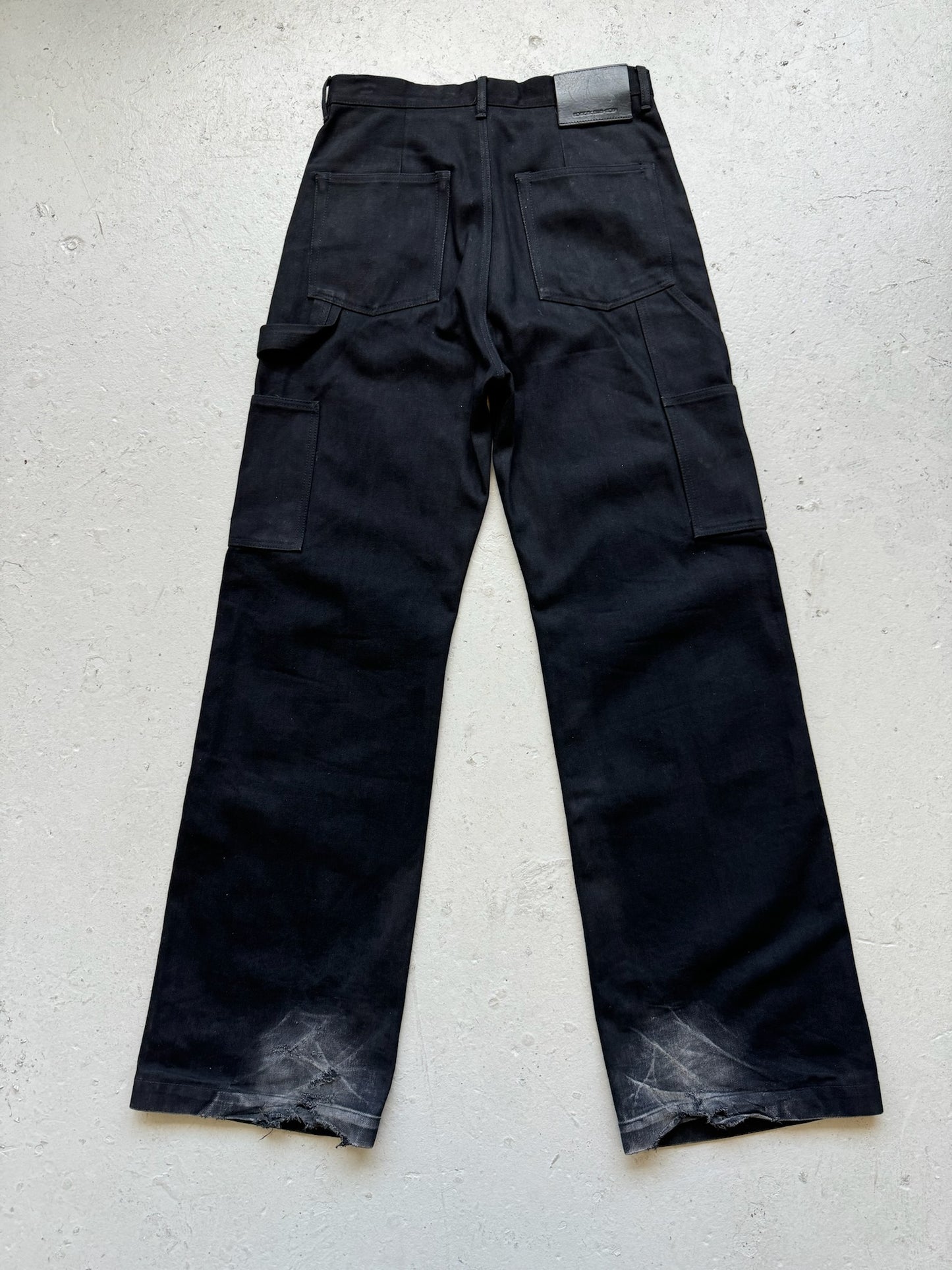 Rick Owens DRKSHDW Double Black Knee Geth Cut (31)